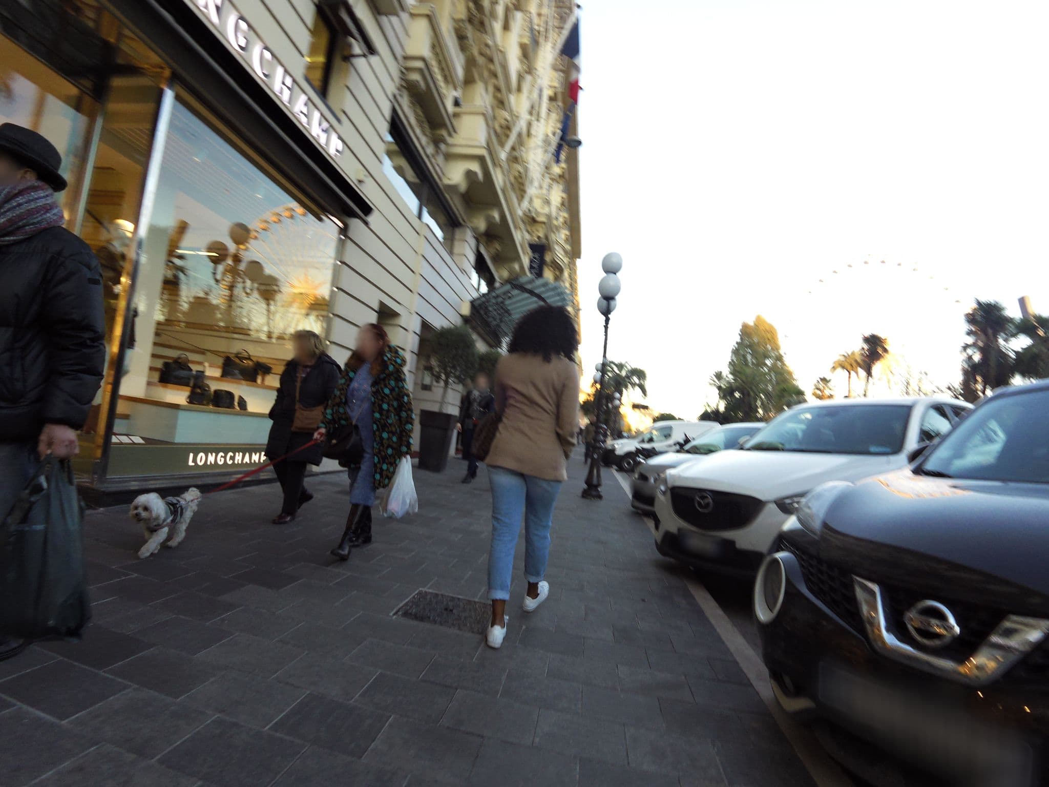 Street view near Anantara Plaza Nice Hotel, Jean-Médecin — © marcuscalabresus (CC BY-SA · Mapillary)