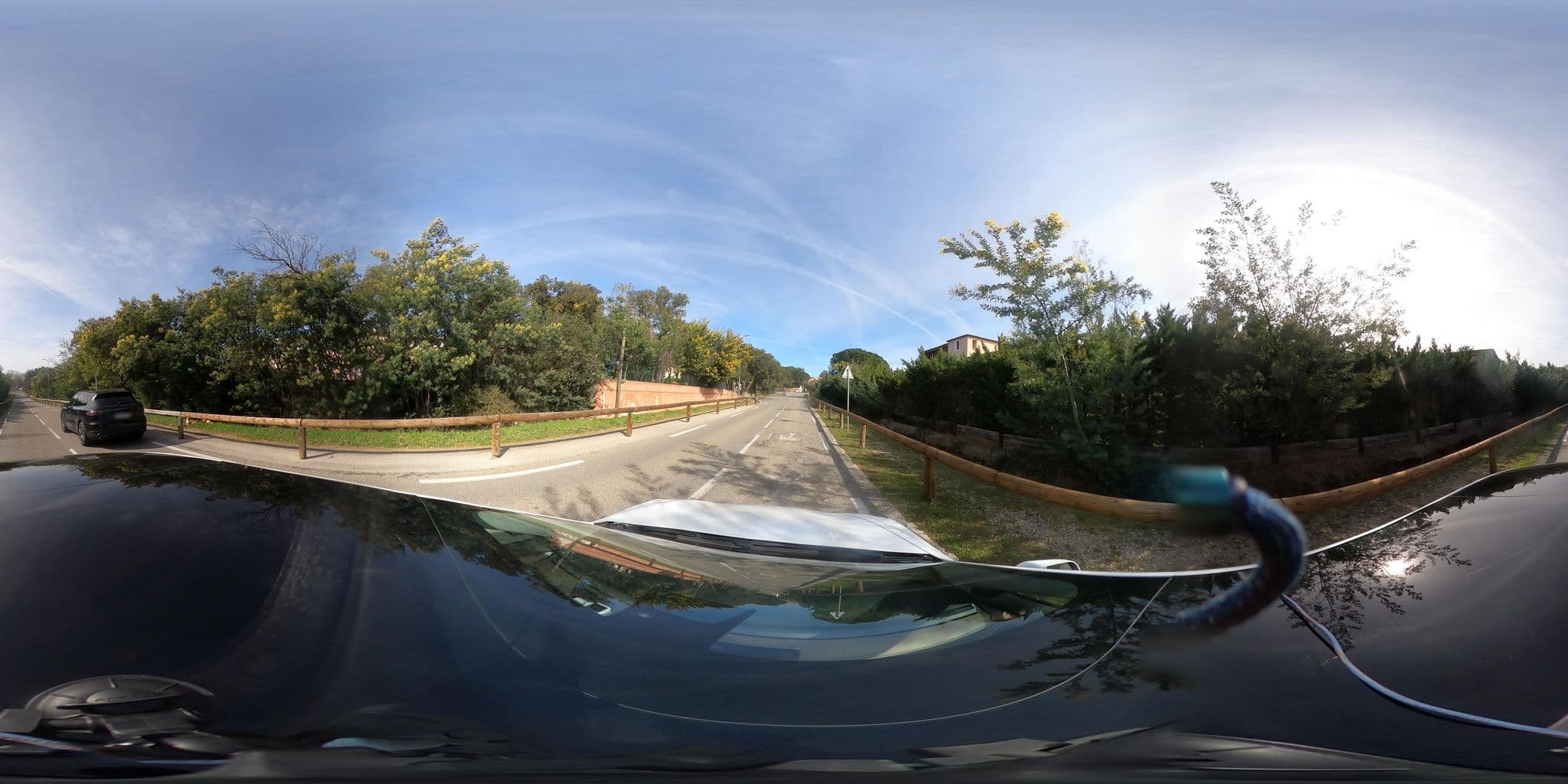 Street view near Résidence Les Parcs de Grimaud Pierre & Vacances, Grimaud — © sogefi (CC BY-SA · Mapillary)