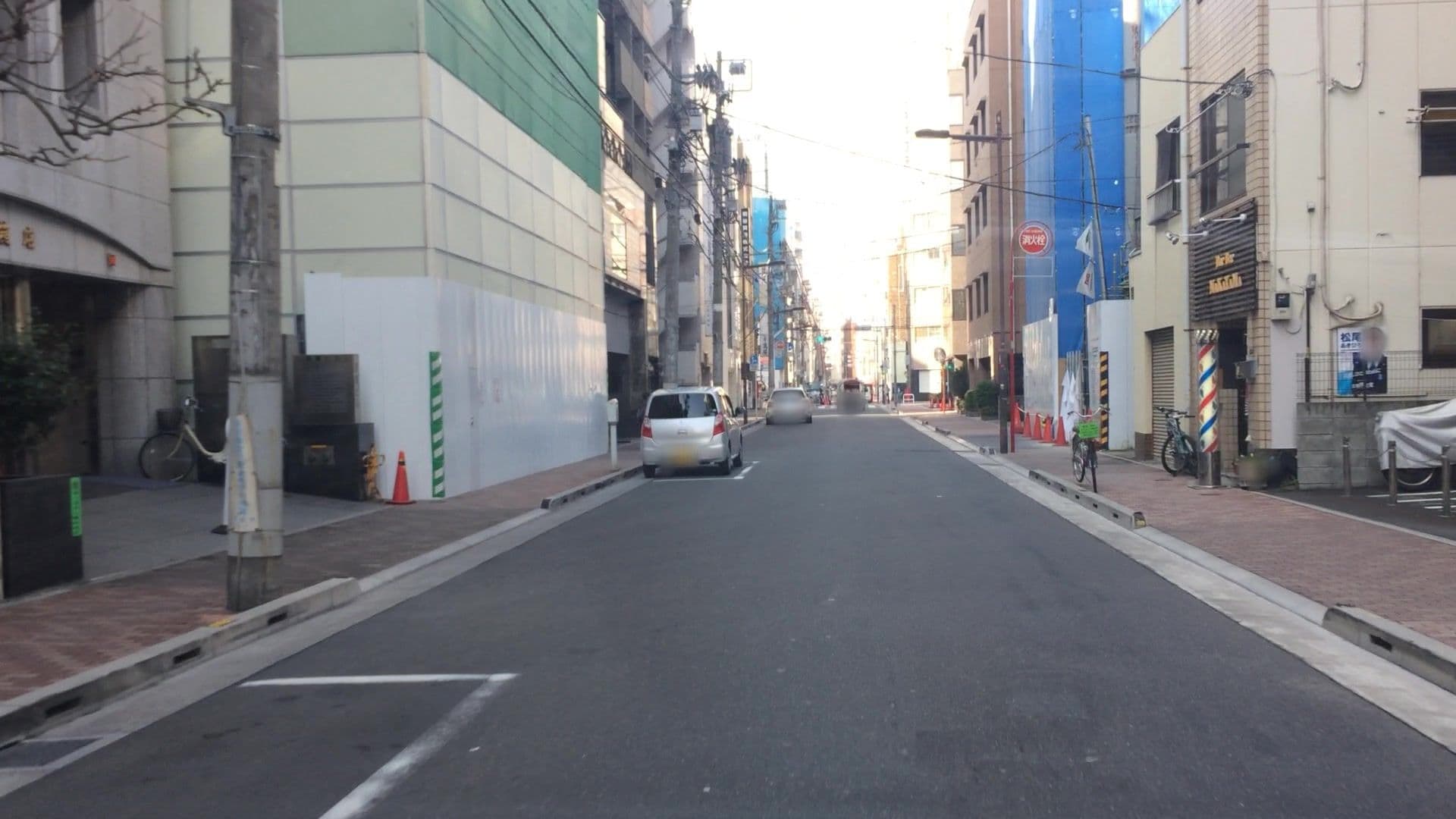 Street view near Ueno Woo Hotel, Taito — © lvl5 (CC BY-SA · Mapillary)