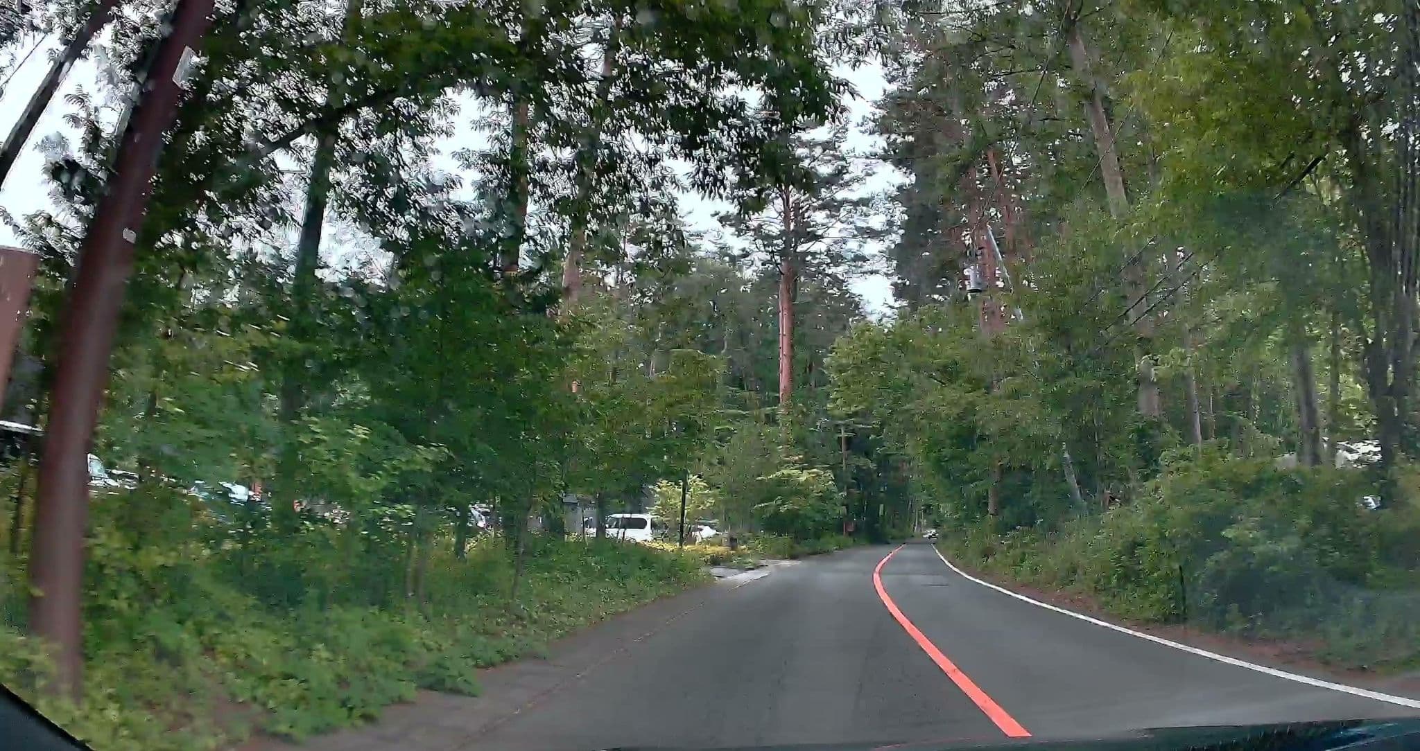 Street view near Rakuten STAY VILLA 富士河口湖の森, Fujiyoshida — © irvinfly (CC BY-SA · Mapillary)