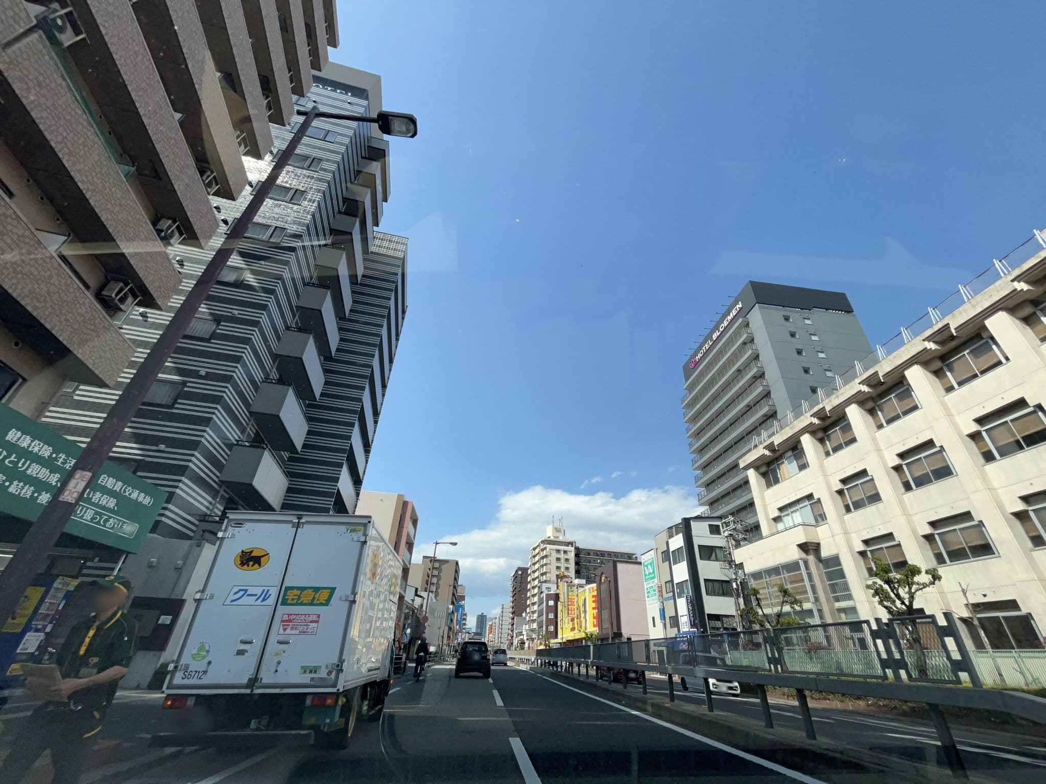 Street view near R Hotel Namba South(アールホテルナンバサウス), Tsumori — © bigbombers (CC BY-SA · Mapillary)