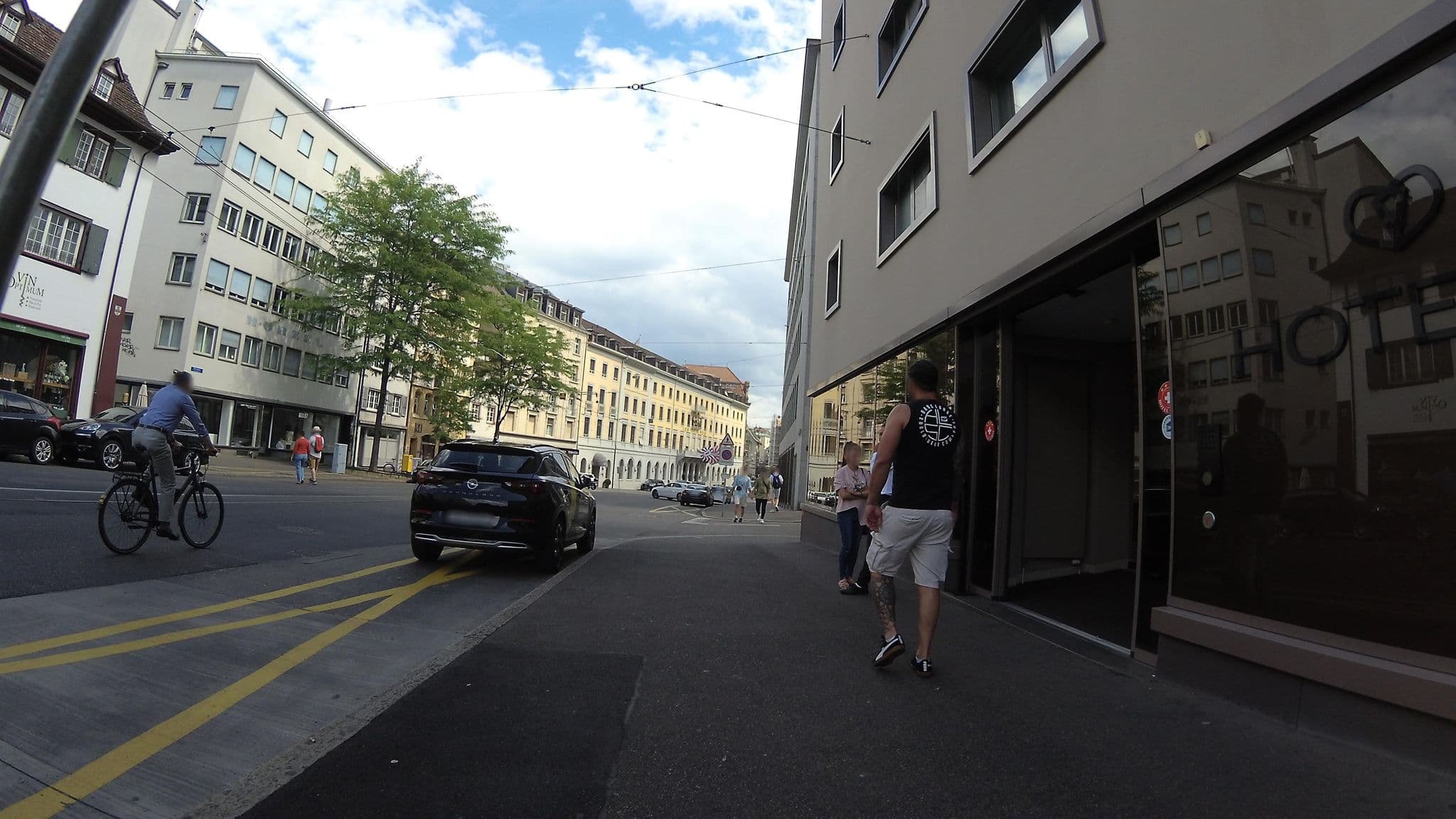Street view near HotelD., Basel — © teddy73 (CC BY-SA · Mapillary)