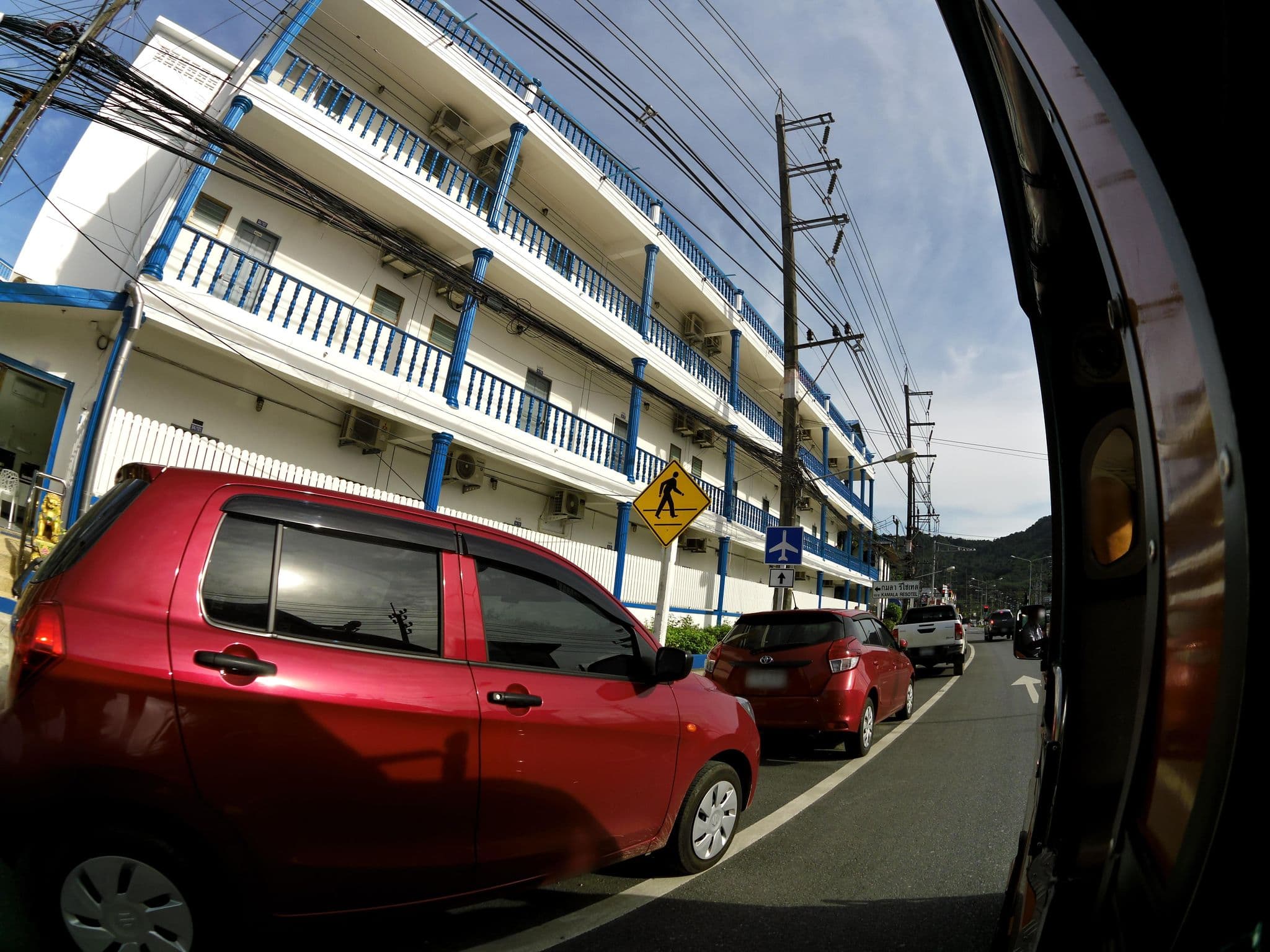 Street view near The Club Residence, Ban Kamala