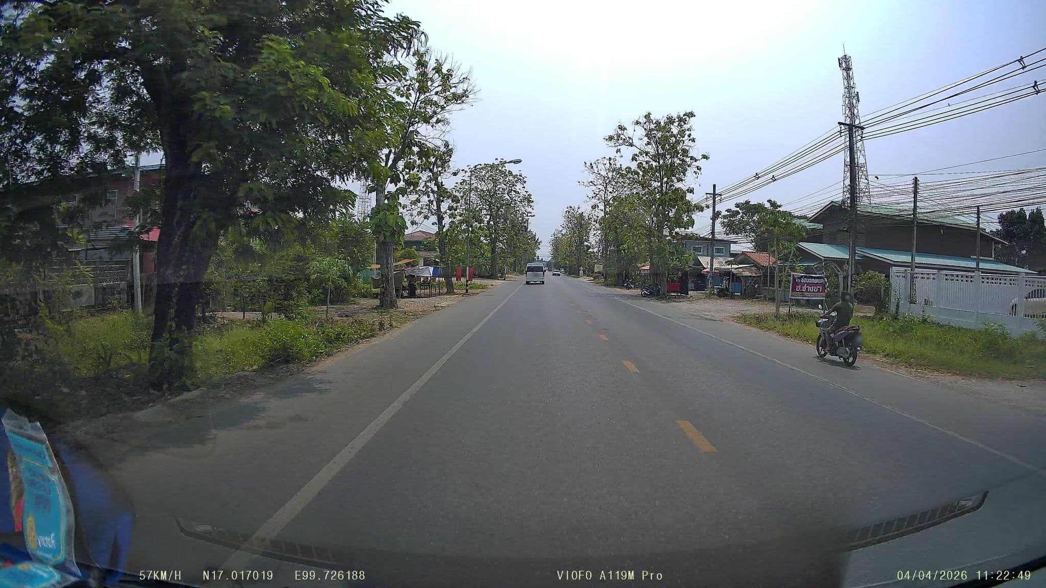 Street view near Baan Khun Ya Resort, Ban Na — © ThailandCambodia (CC BY-SA · Mapillary)