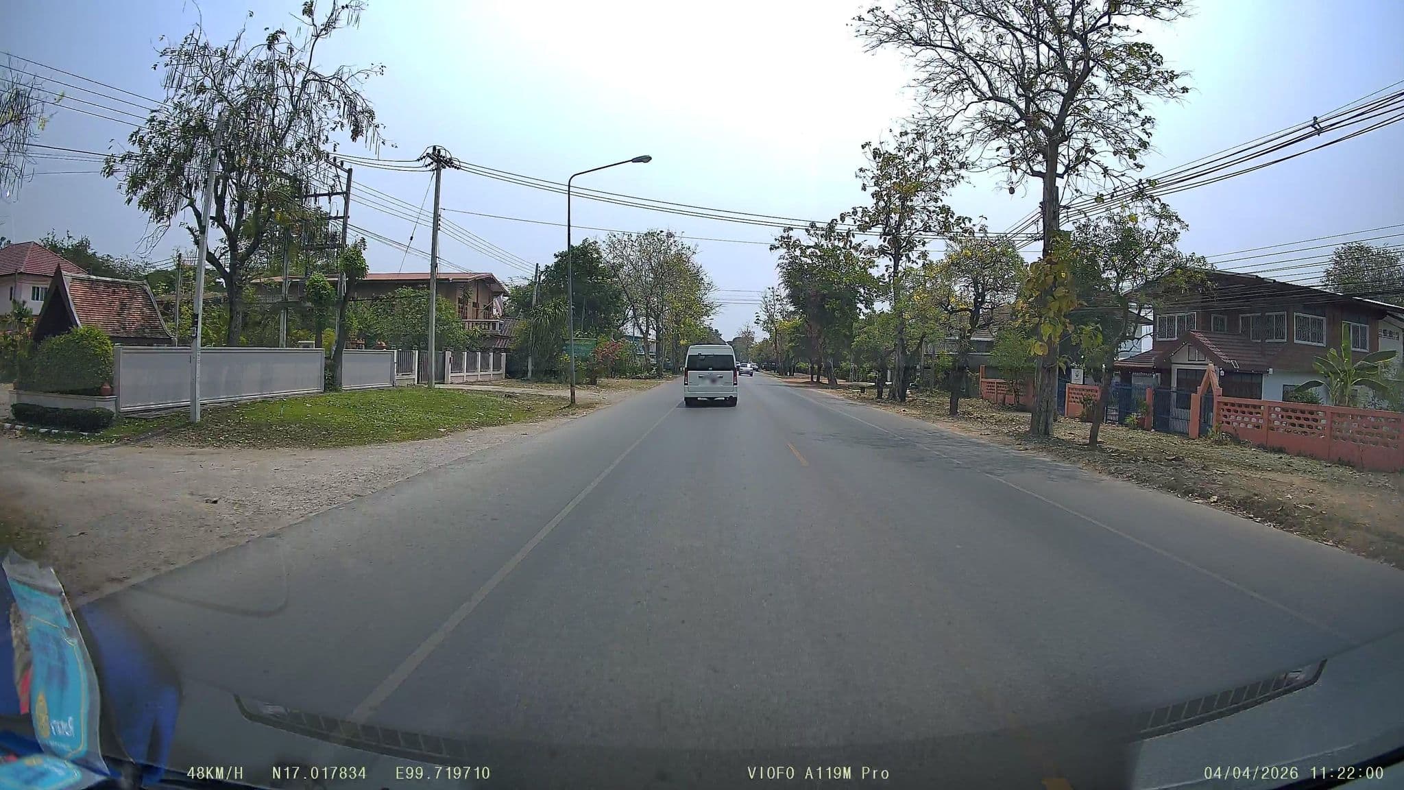 Street view near Ban Thai Hotel, Ban Na — © ThailandCambodia (CC BY-SA · Mapillary)