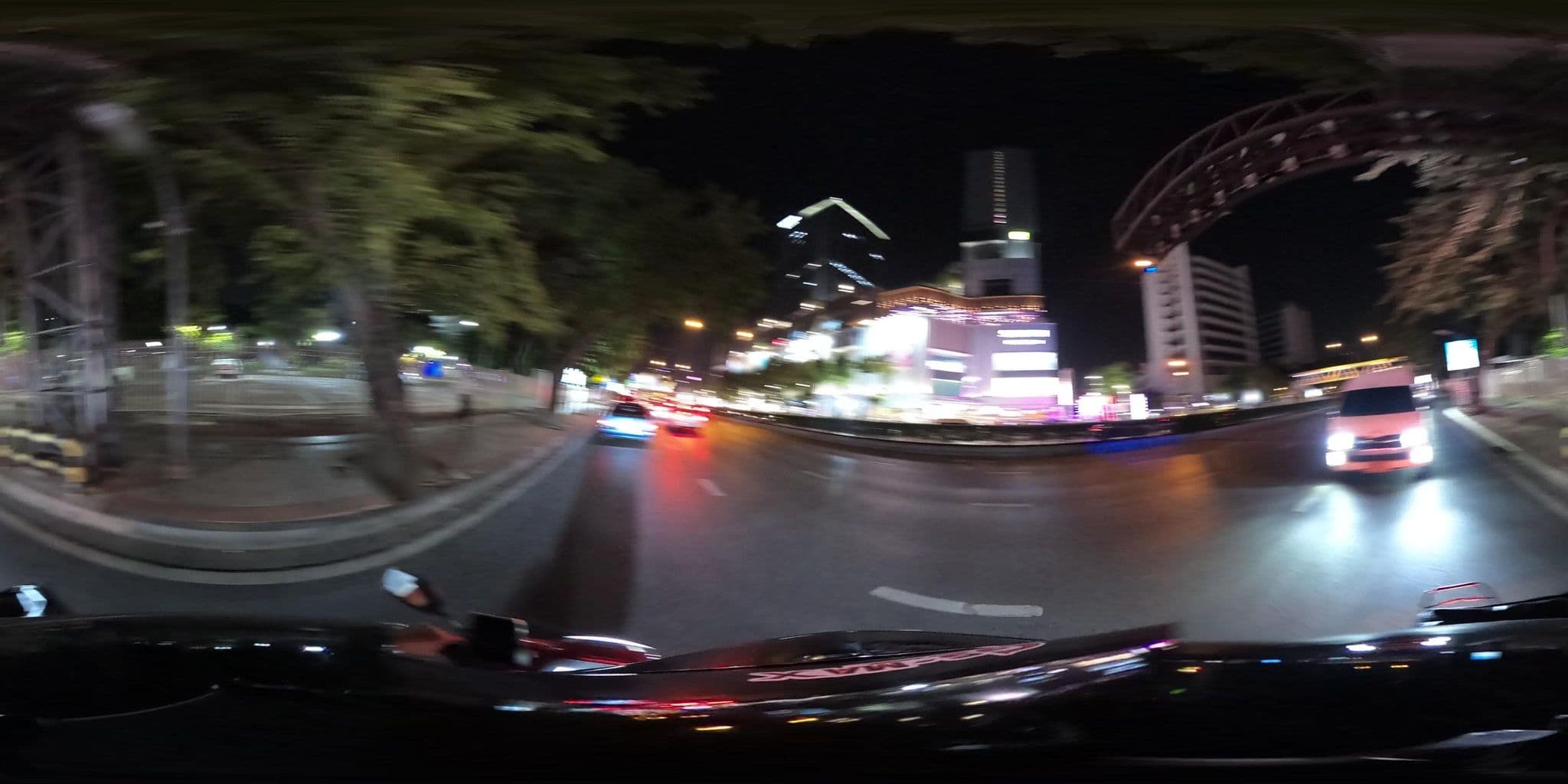 Street view near Forgotten Hostel Cafe and Bistro, Bang Rak