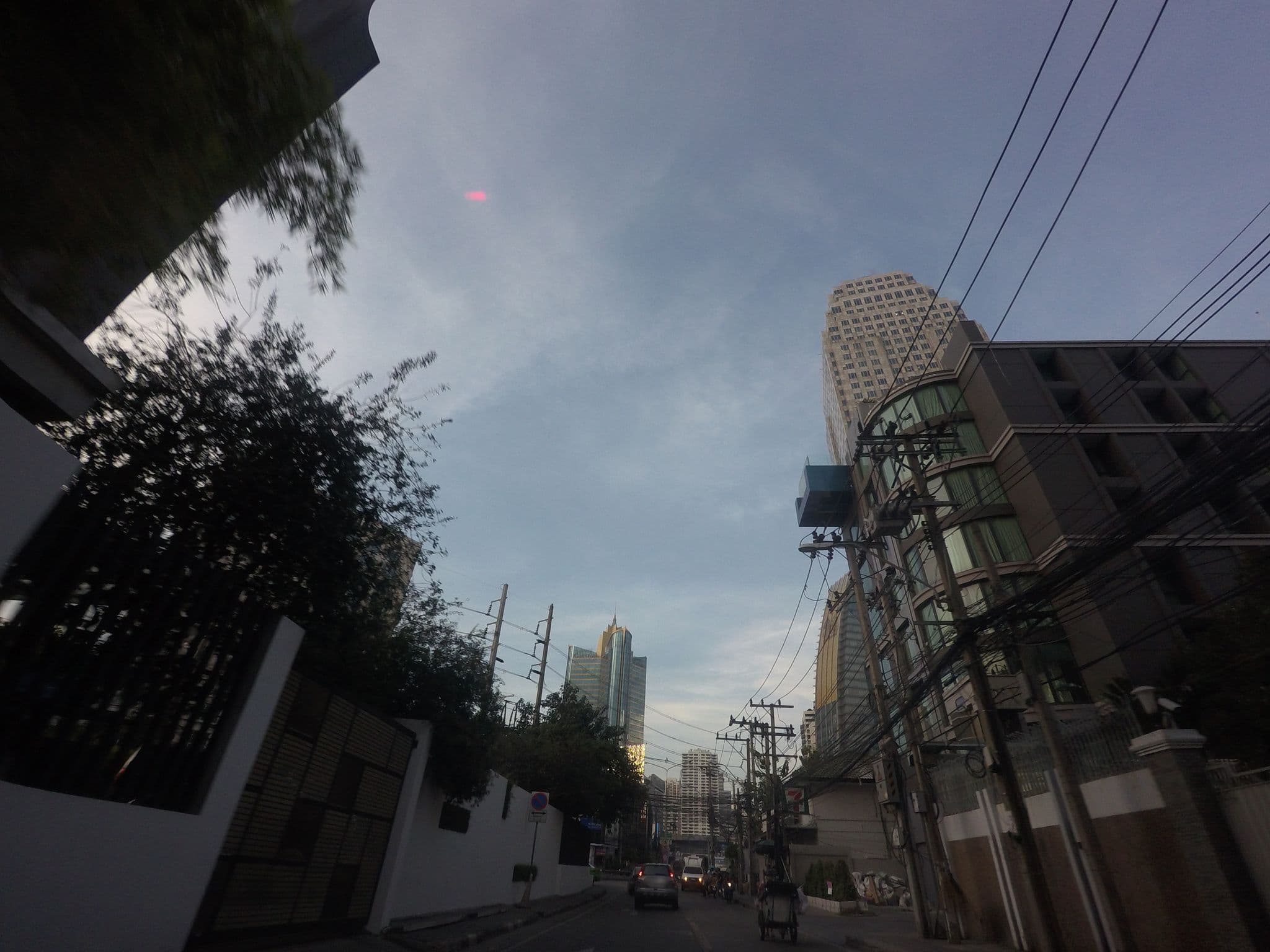 Street view near Hotel Clover Asoke, Watthana