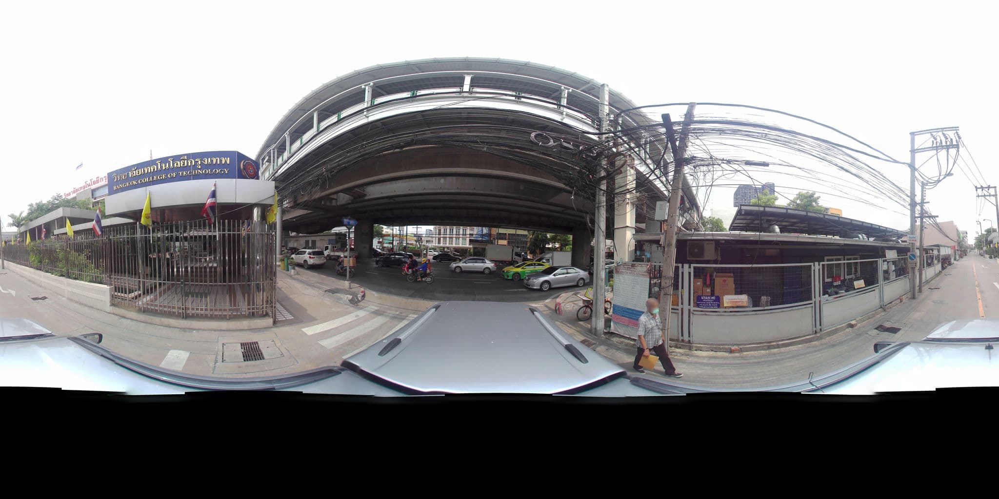 Street view near S99 hostel, Phra Khanong — © tritaporn (CC BY-SA · Mapillary)