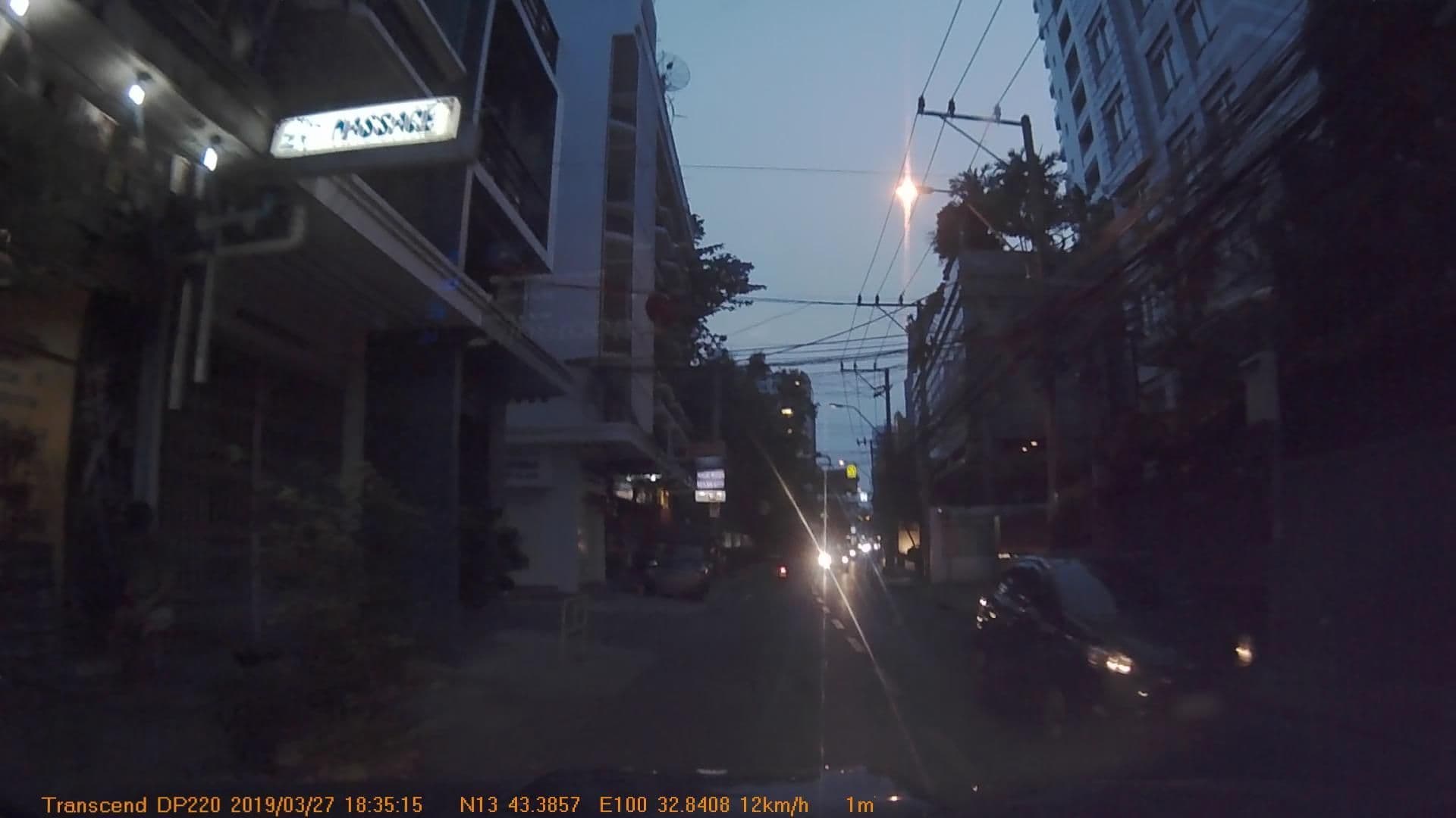 Street view near baan nuit stayhouse, Bang Rak