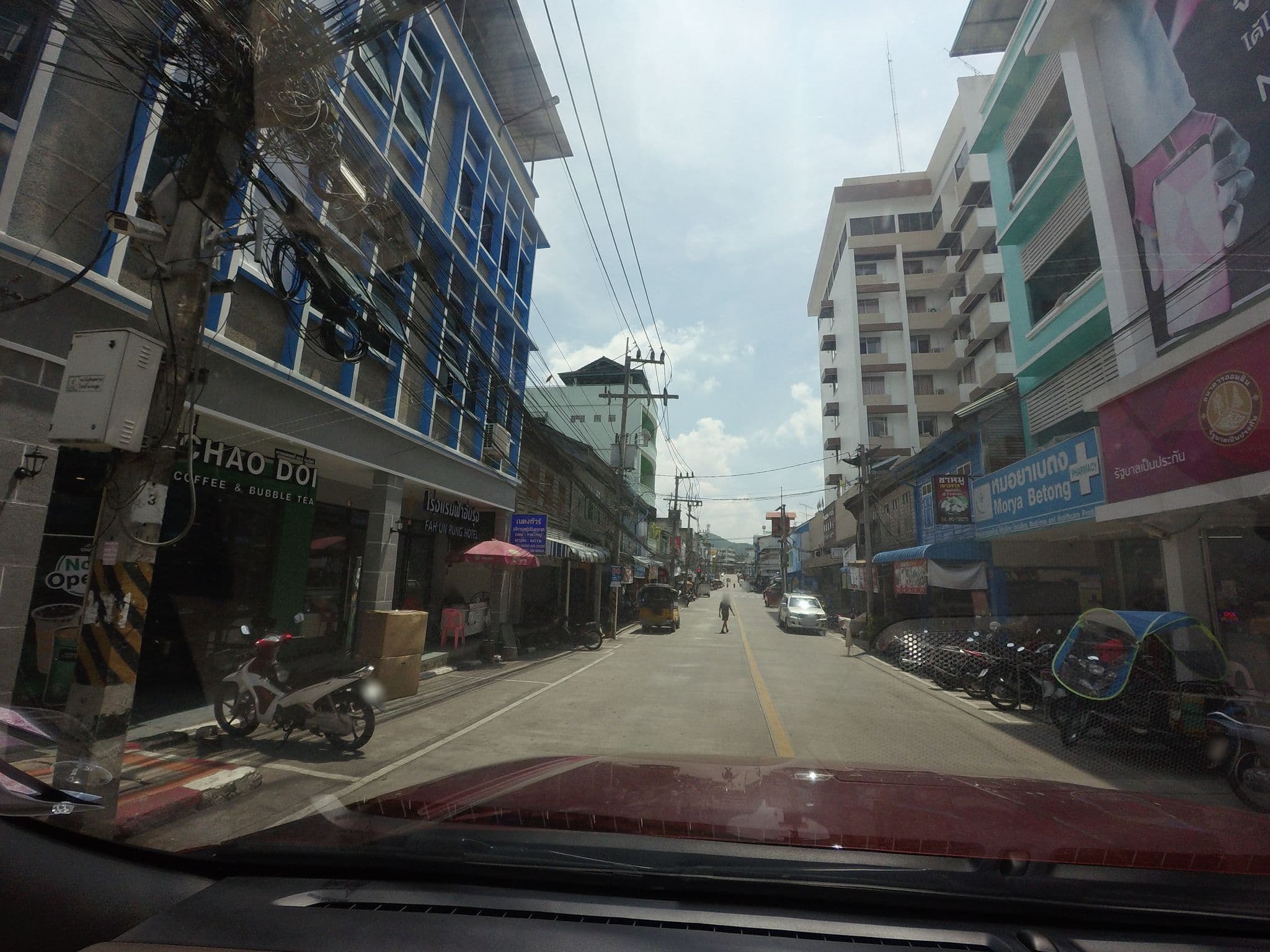 Street view near Fah Un Rung Hotel, Betong — © mishari (CC BY-SA · Mapillary)