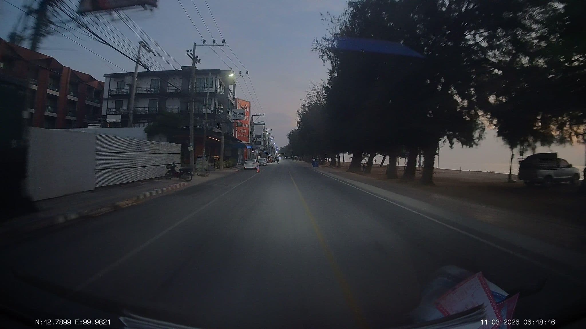 Street view near Irin Beach Cha-am, Cha-am — © ThailandCambodia (CC BY-SA · Mapillary)