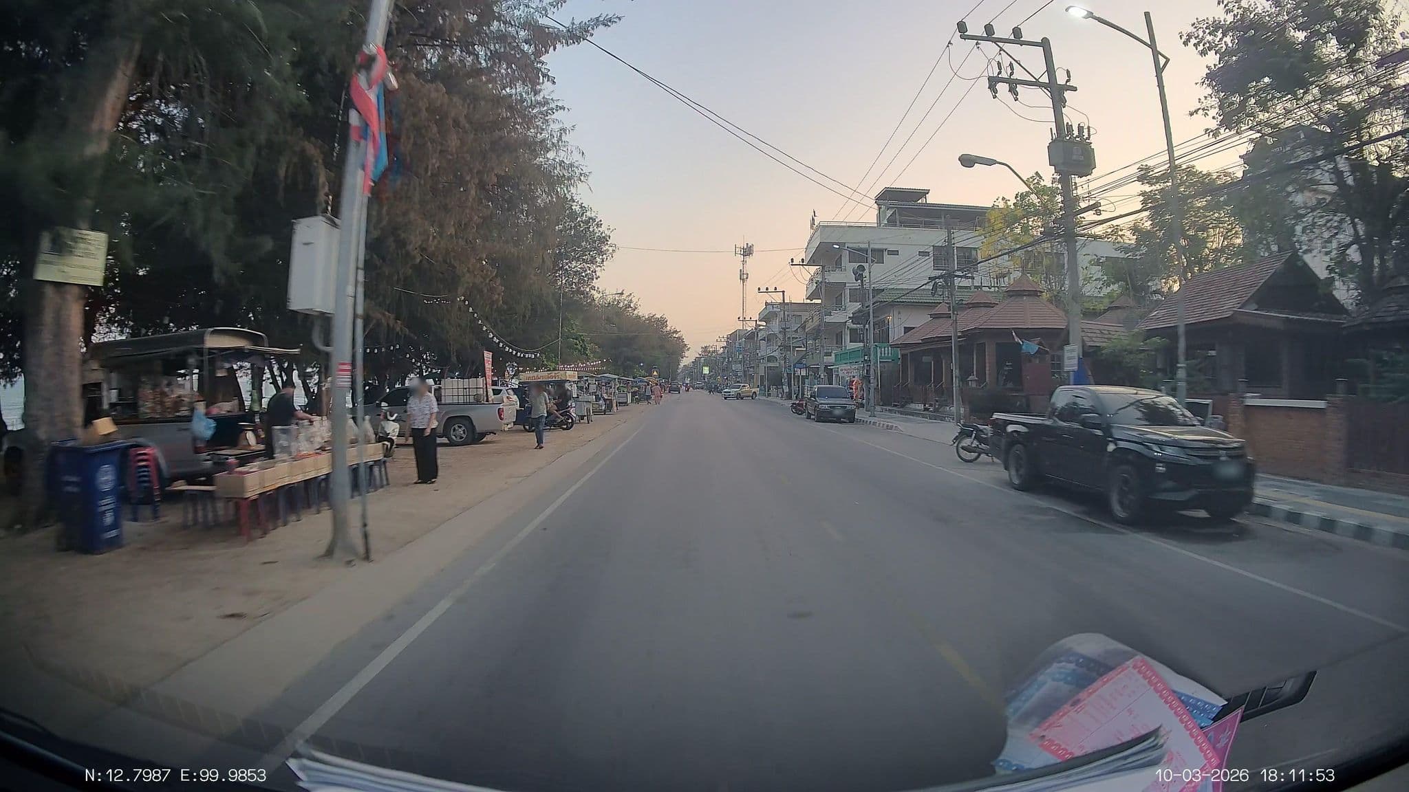 Street view near Sweet Home, Cha-am — © ThailandCambodia (CC BY-SA · Mapillary)