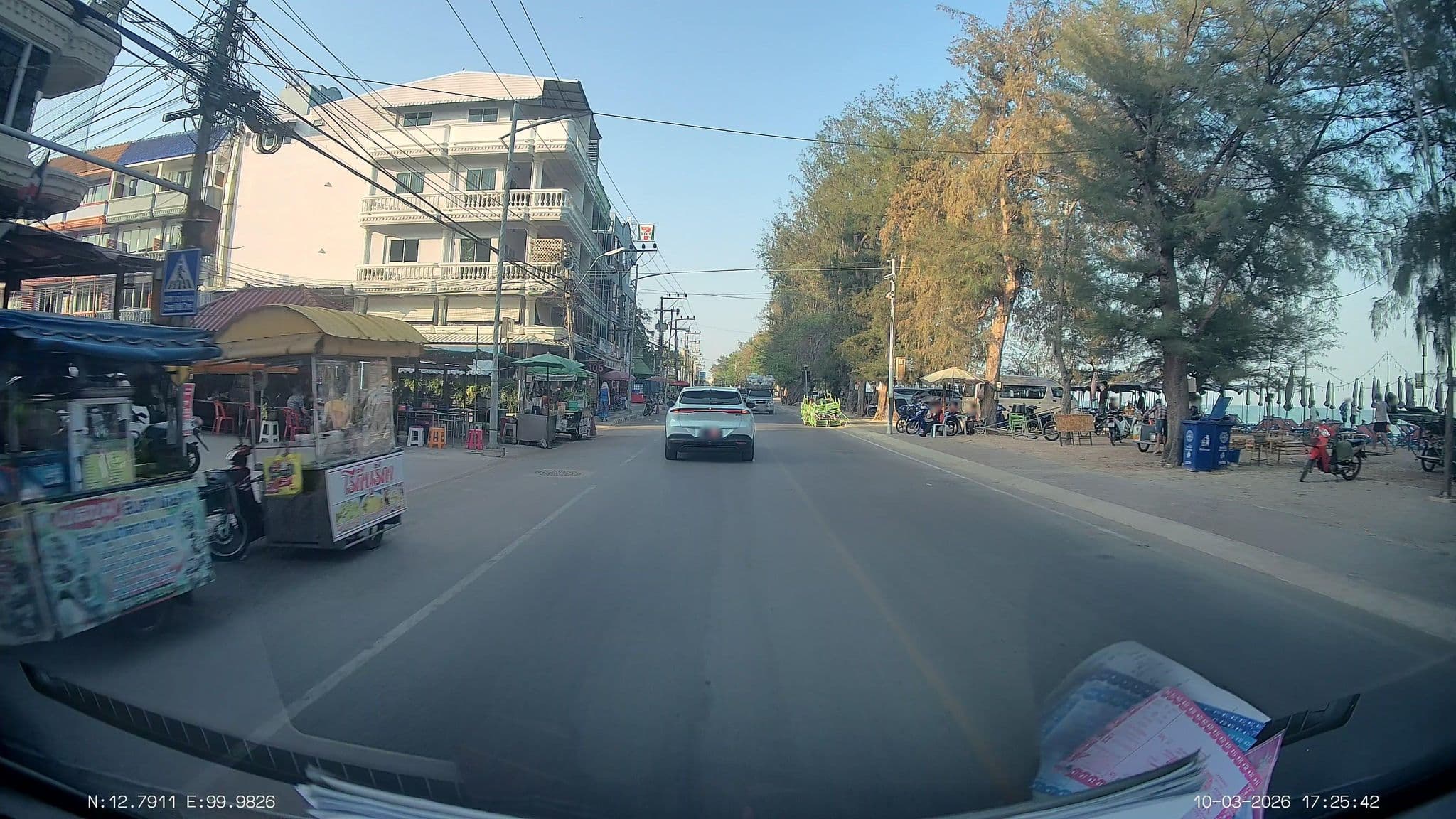 Street view near Golden Guest House, Cha-am — © ThailandCambodia (CC BY-SA · Mapillary)