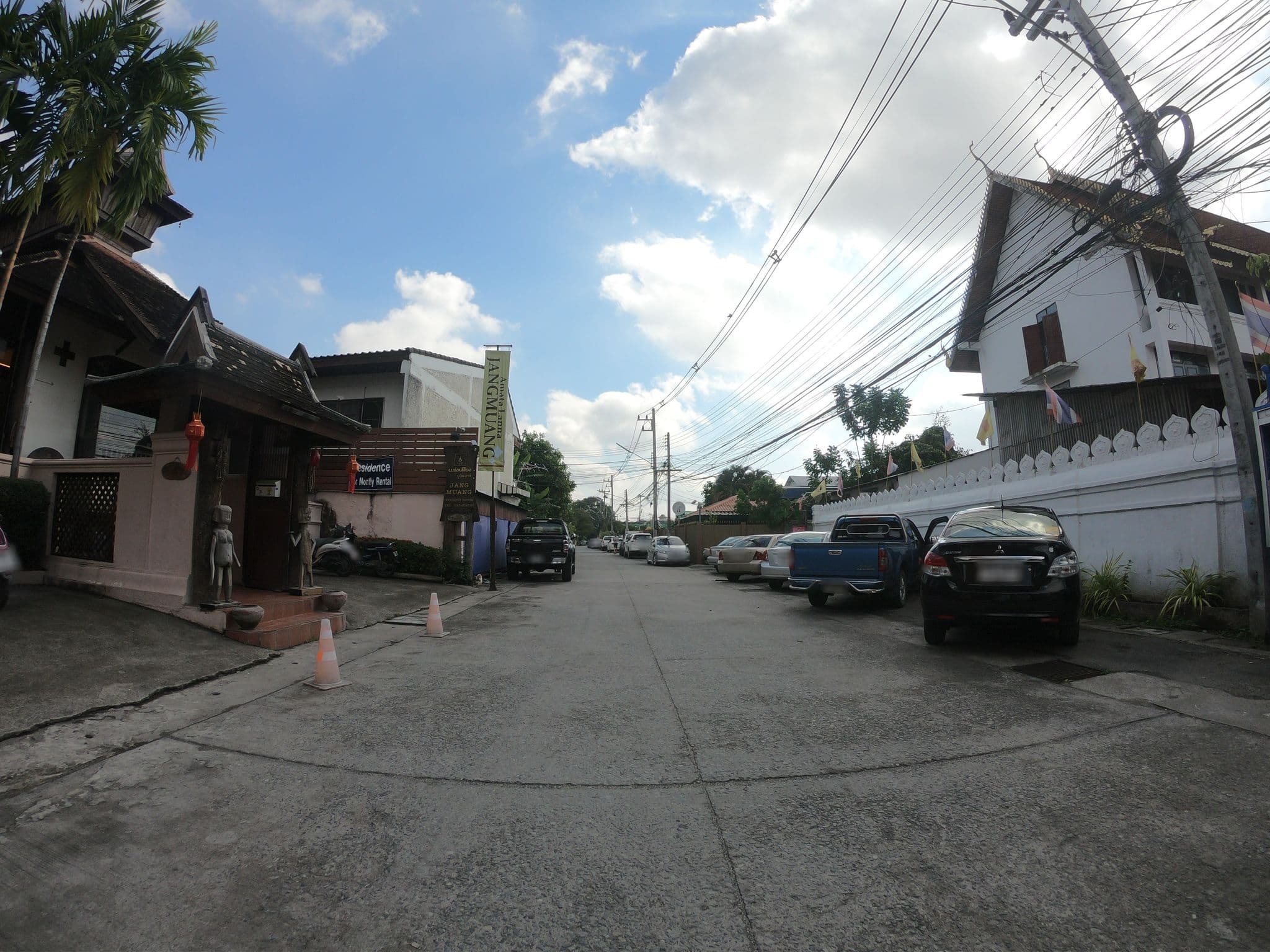Street view near Nine Hotel Chiangmai, Chiang Mai — © chanuwath_grab (CC BY-SA · Mapillary)