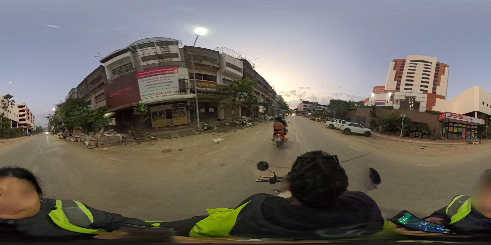Street view near Hansa JB Hotel, Hat Yai