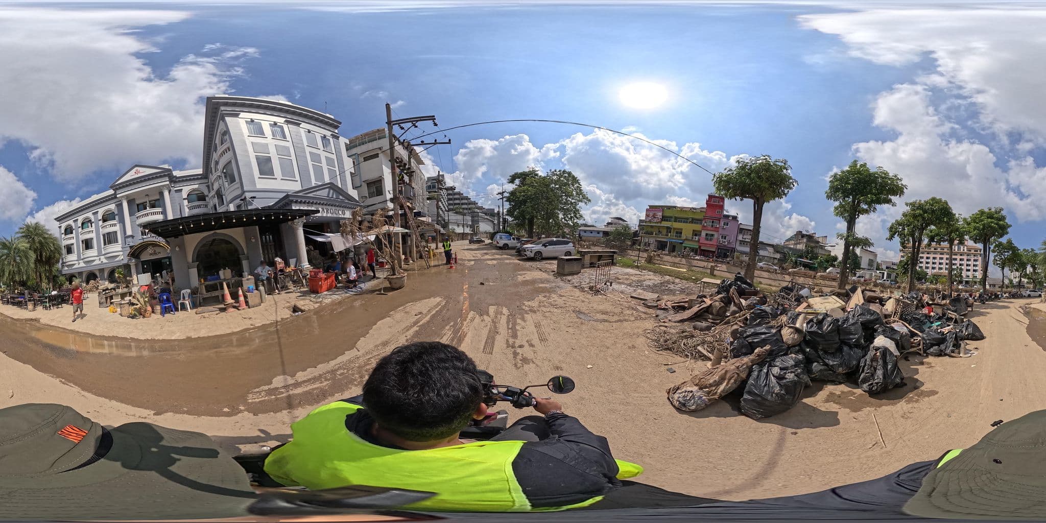Street view near Kiss Gardenhome Chic Hotel, Hat Yai