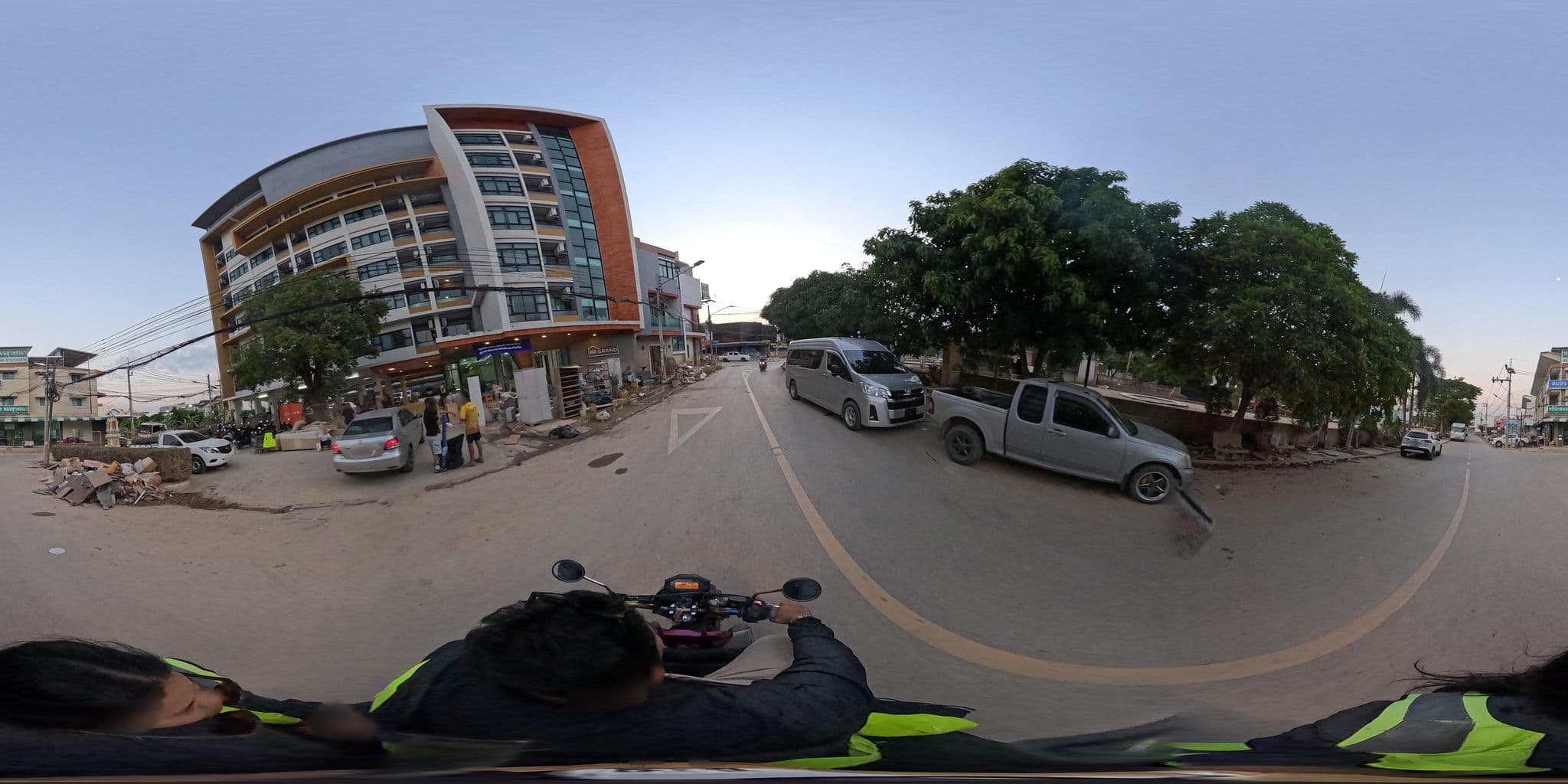 Street view near BR Grand Hotel, Hat Yai