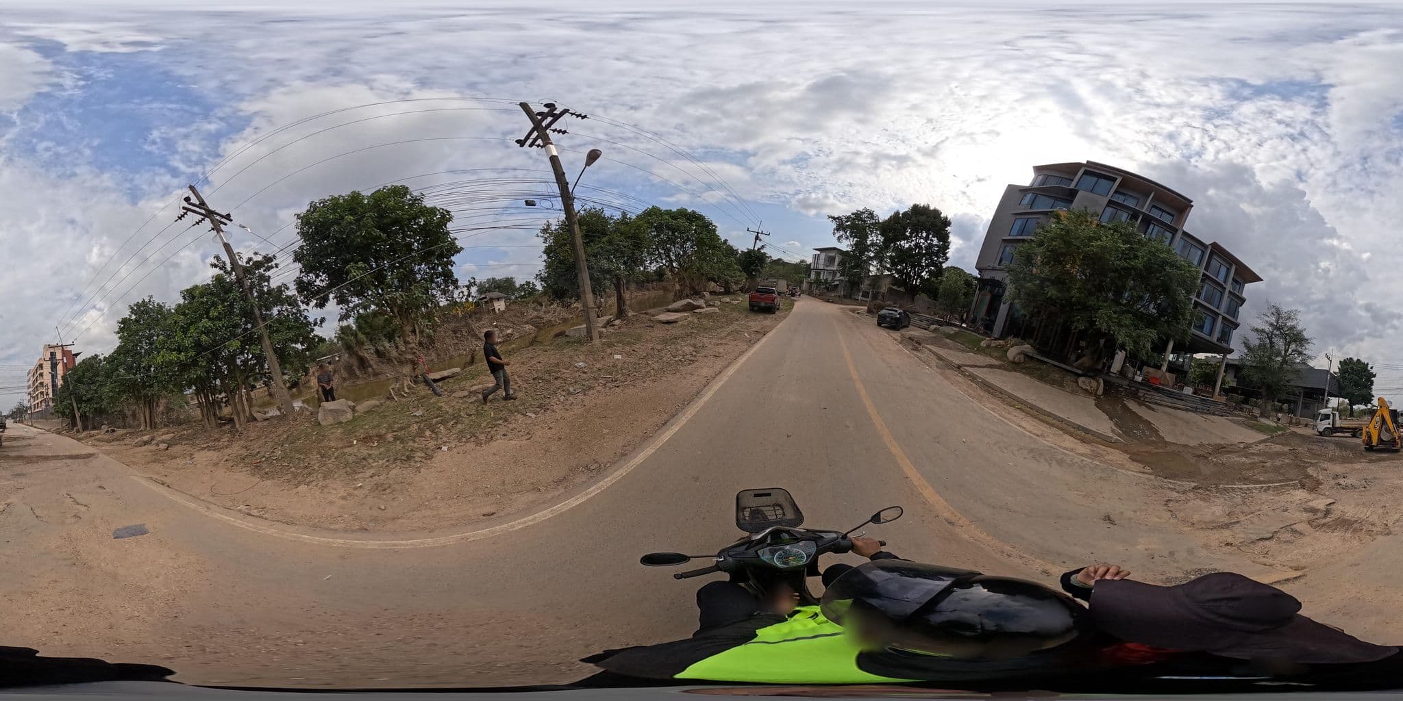 Street view near Hatyai Signature Hotel, Hat Yai