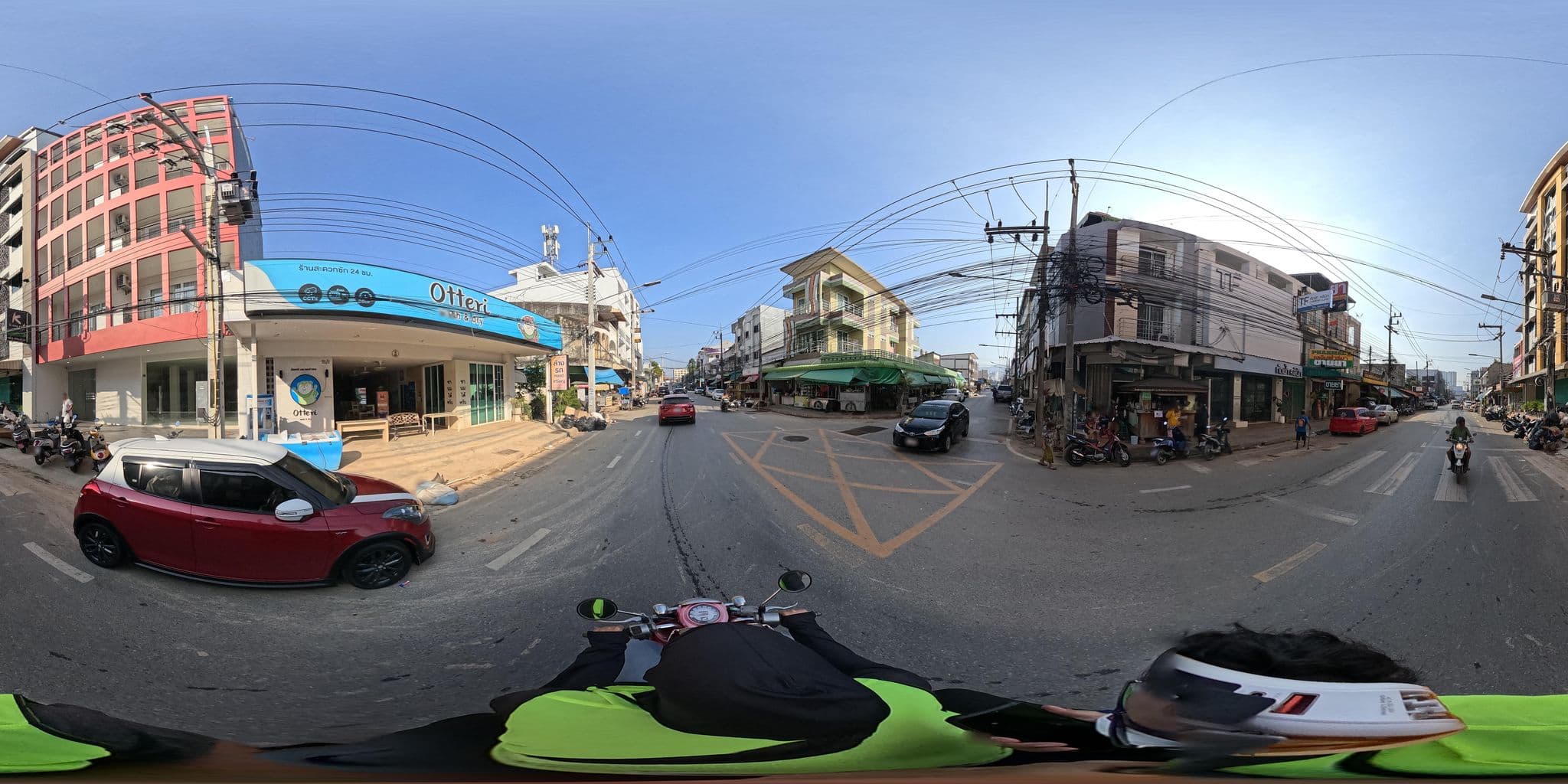 Street view near Klongrien Boutique, Hat Yai