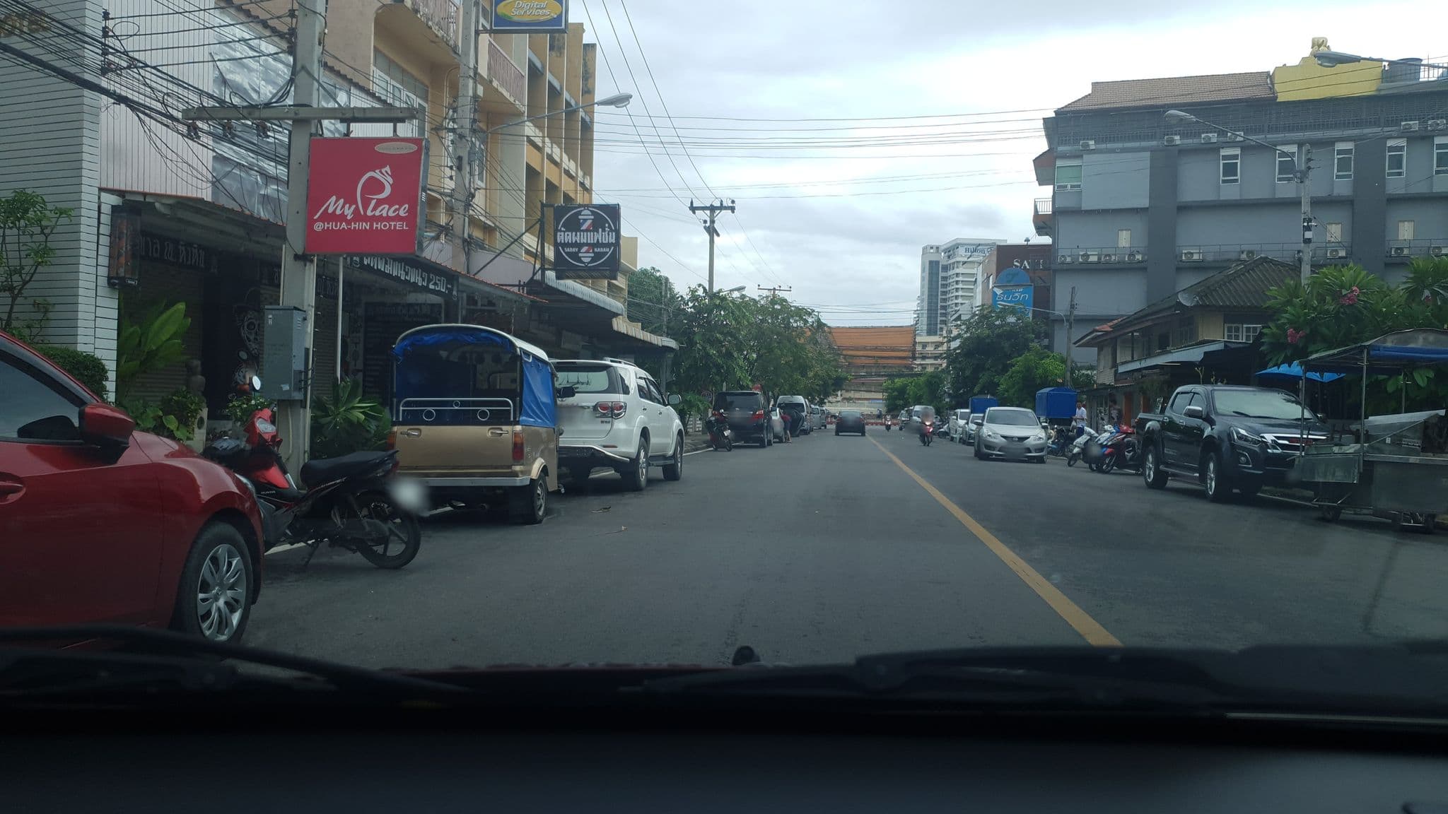 Street view near Myplace@Huahin Hotel, Hua Hin