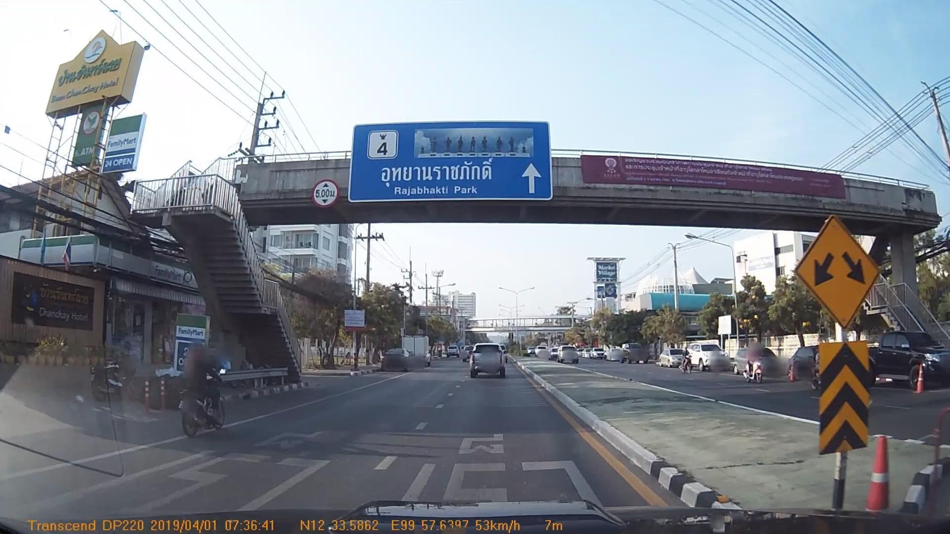 Street view near Baan Bayan Hua Hin, Hua Hin