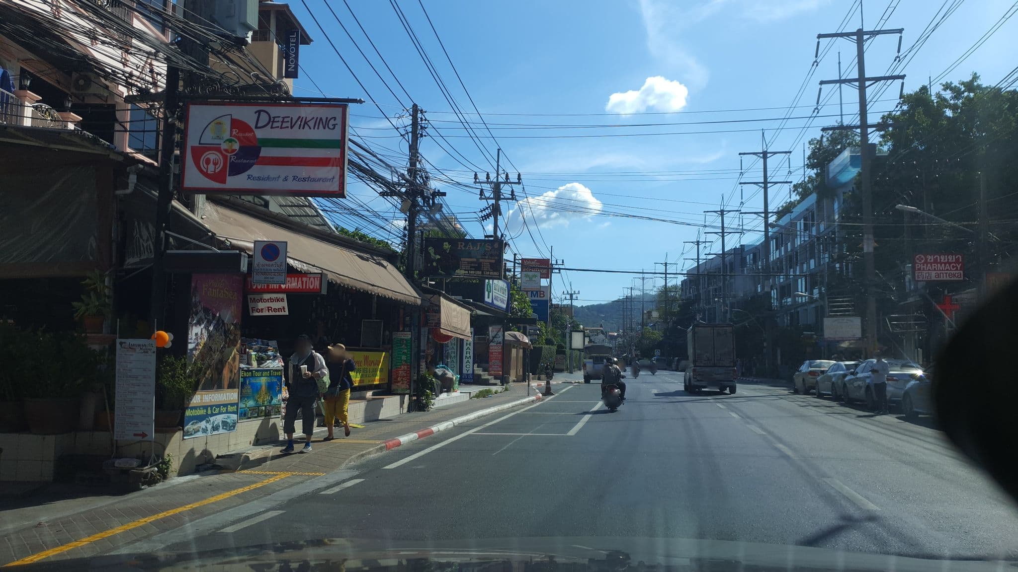 Street view near Royal Sweet Hotel, Patong, Patong