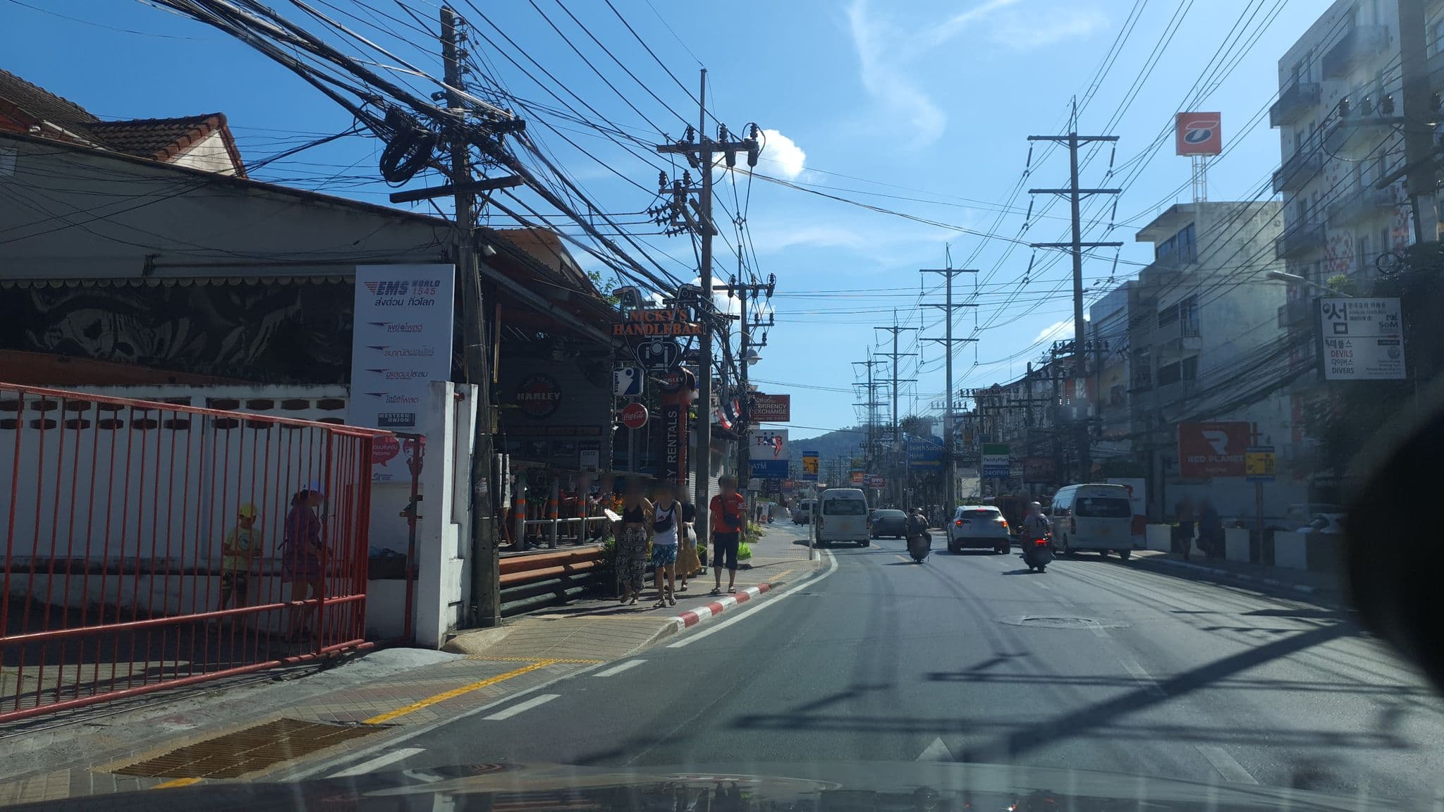 Street view near Nicky's Handlebar Restaurant & Hotel, Patong