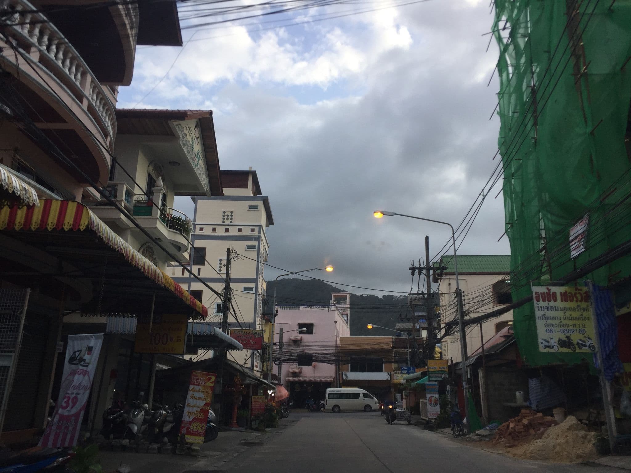 Street view near My Style resort hotel, Patong