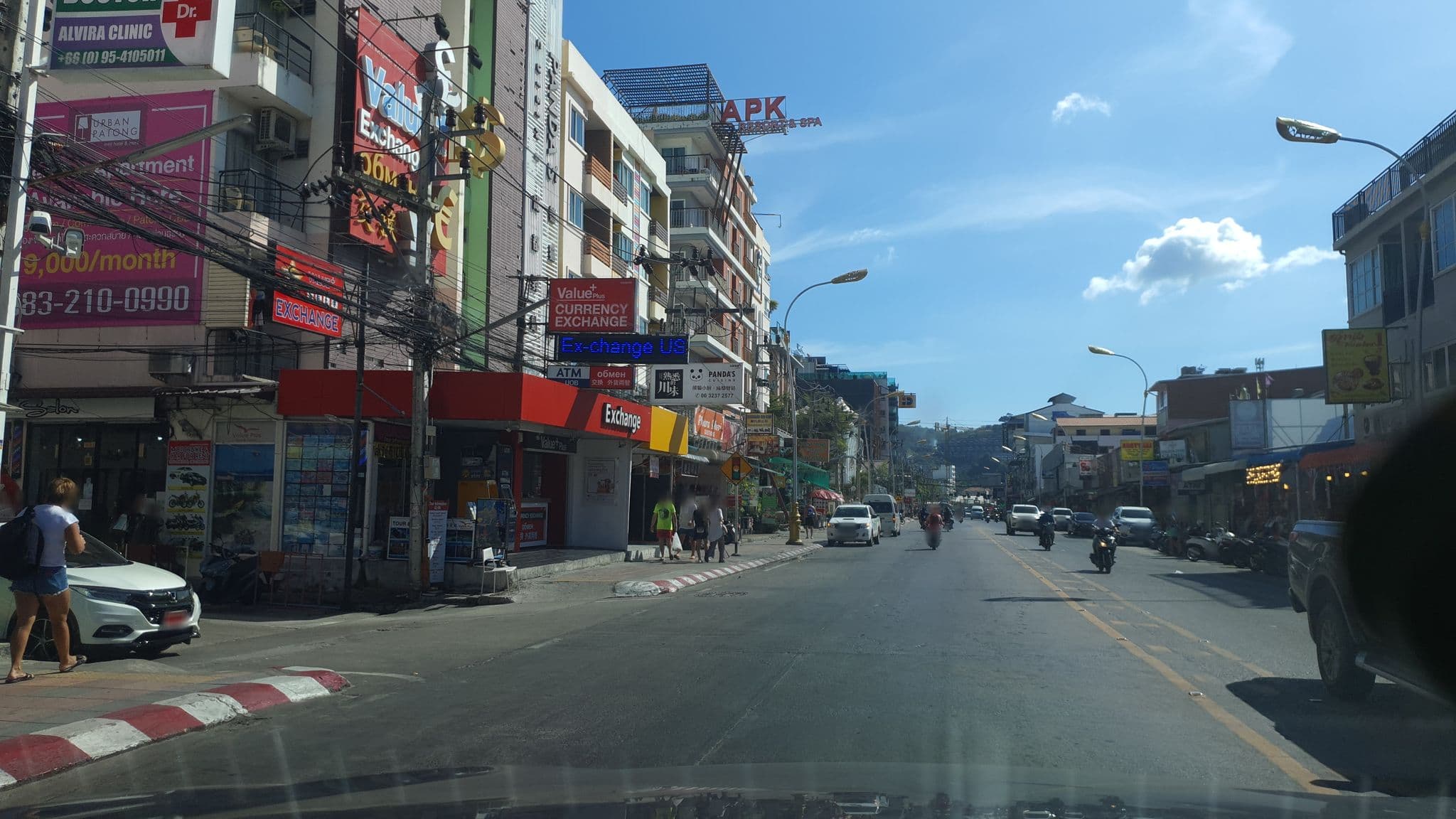 Street view near Lotus Hotel Patong, Patong