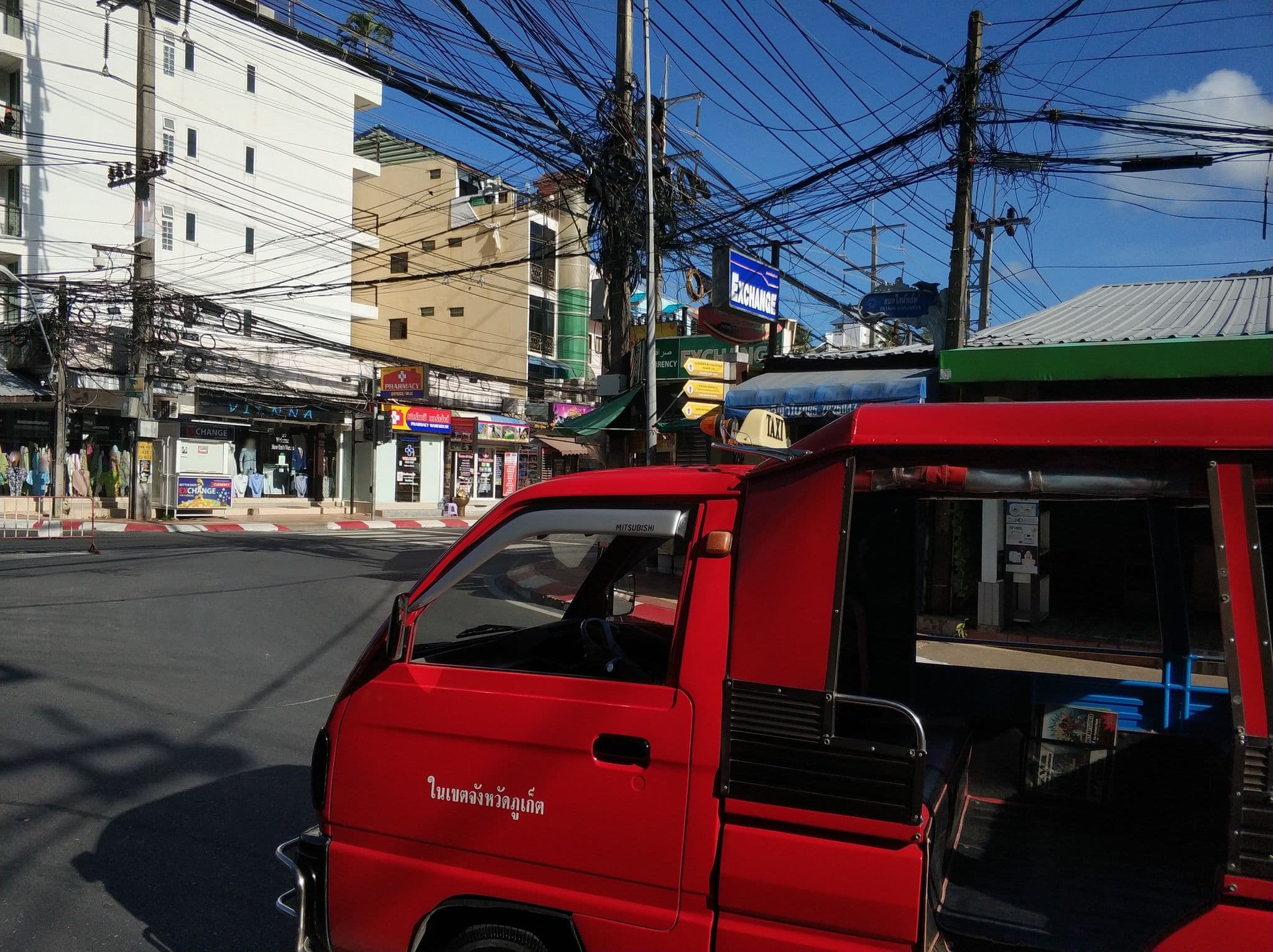 Street view near The Album Hotel, Patong