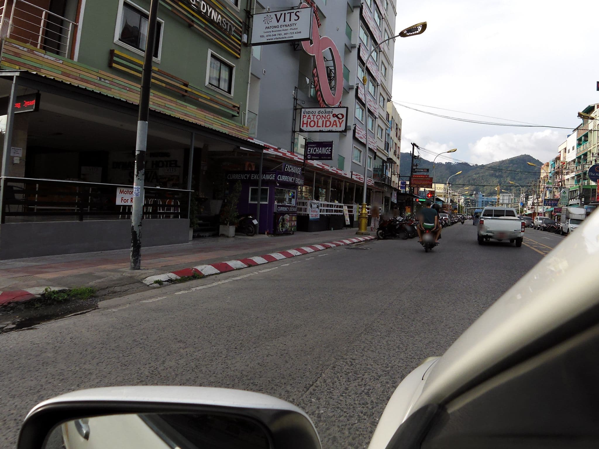 Street view near Patong Dynasty royal hotel, Patong