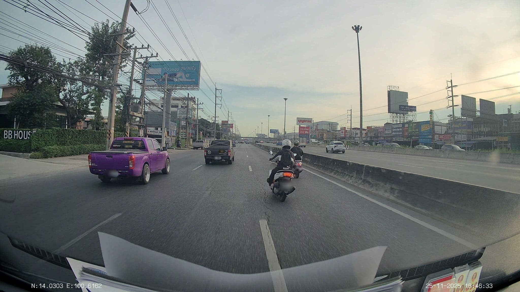 Street view near BB House Rangsit, Khlong Luang — © ThailandCambodia (CC BY-SA · Mapillary)
