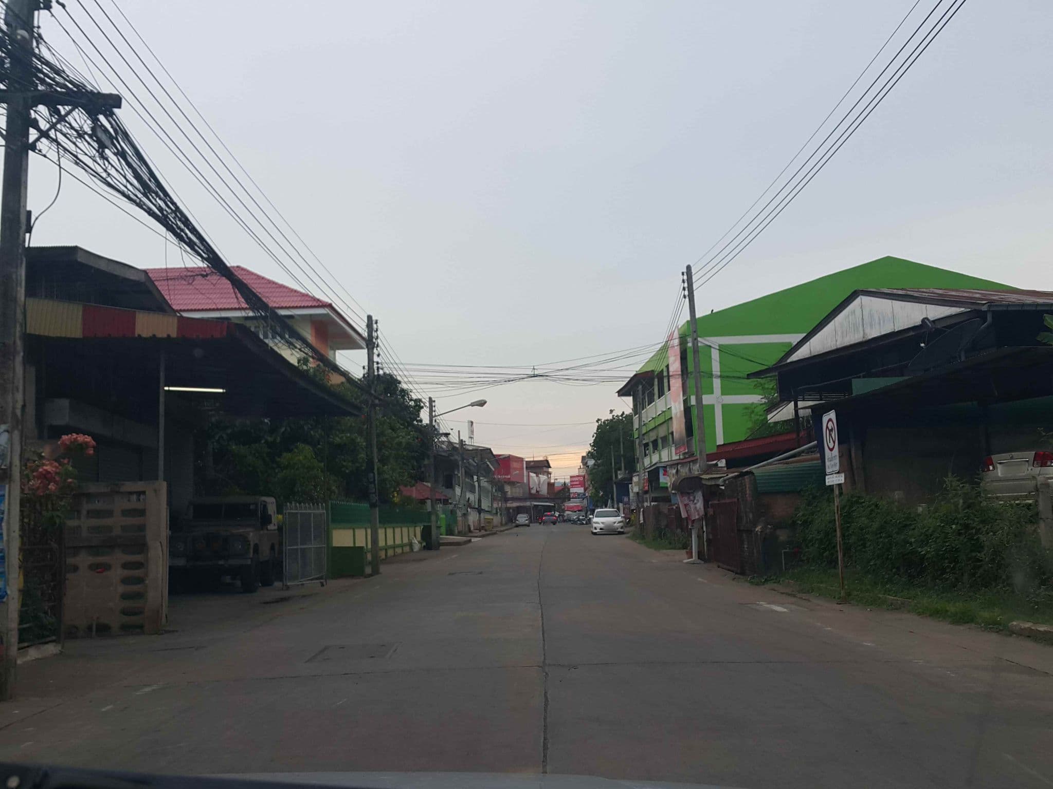Street view near Nan Panwa Hotel, Nan