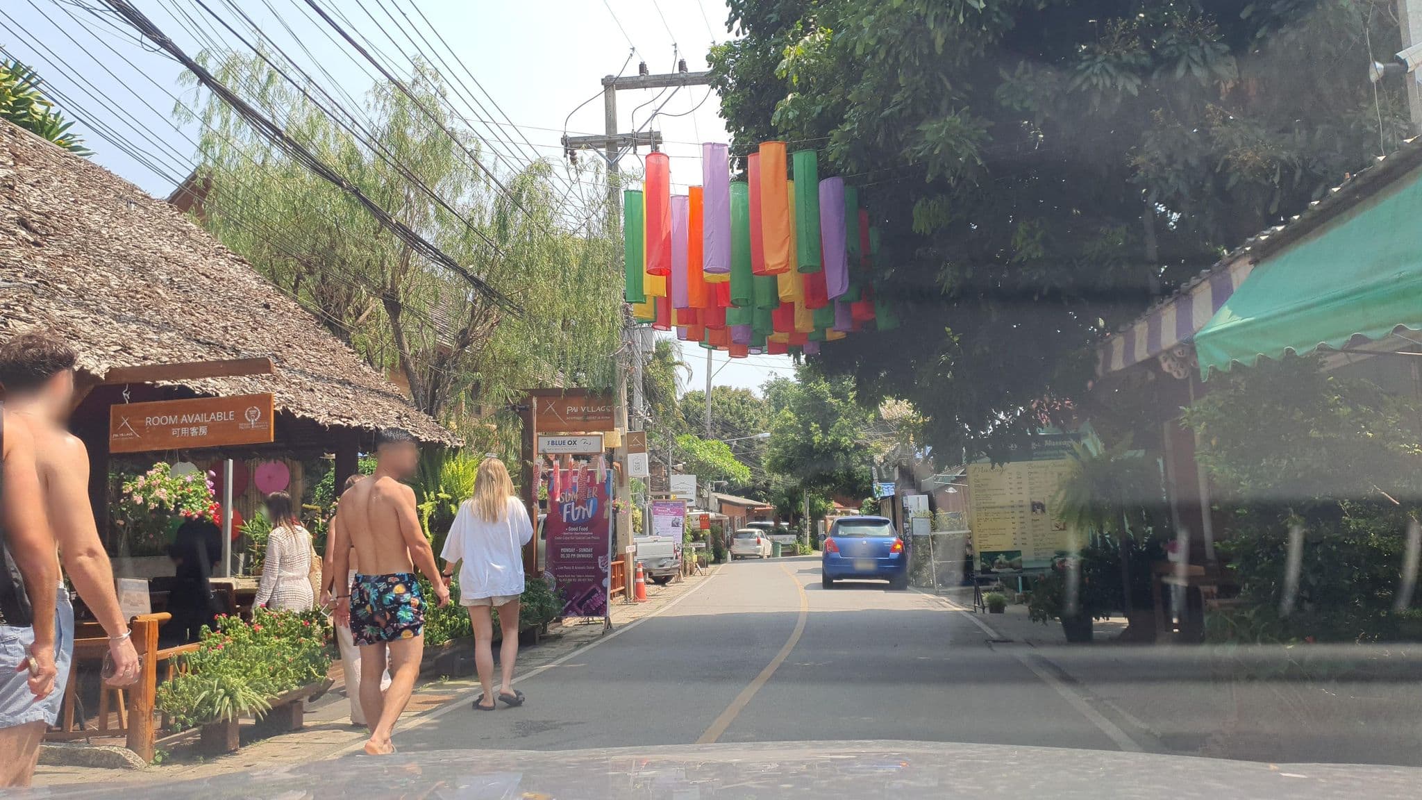 Street view near Otium Boutique Room, Pai — © jrcarlsen (CC BY-SA · Mapillary)