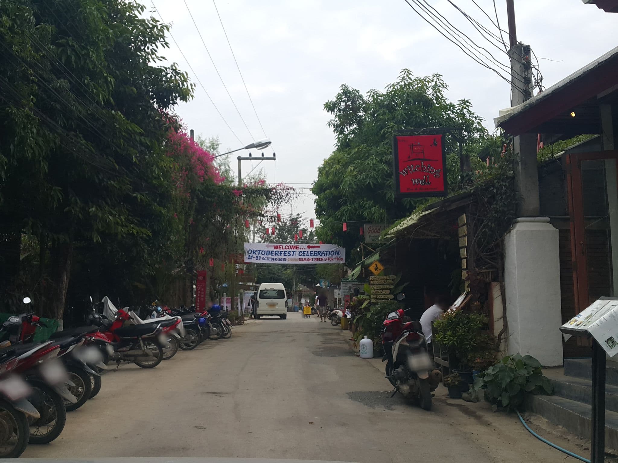 Street view near Soi One bedrooms, Pai