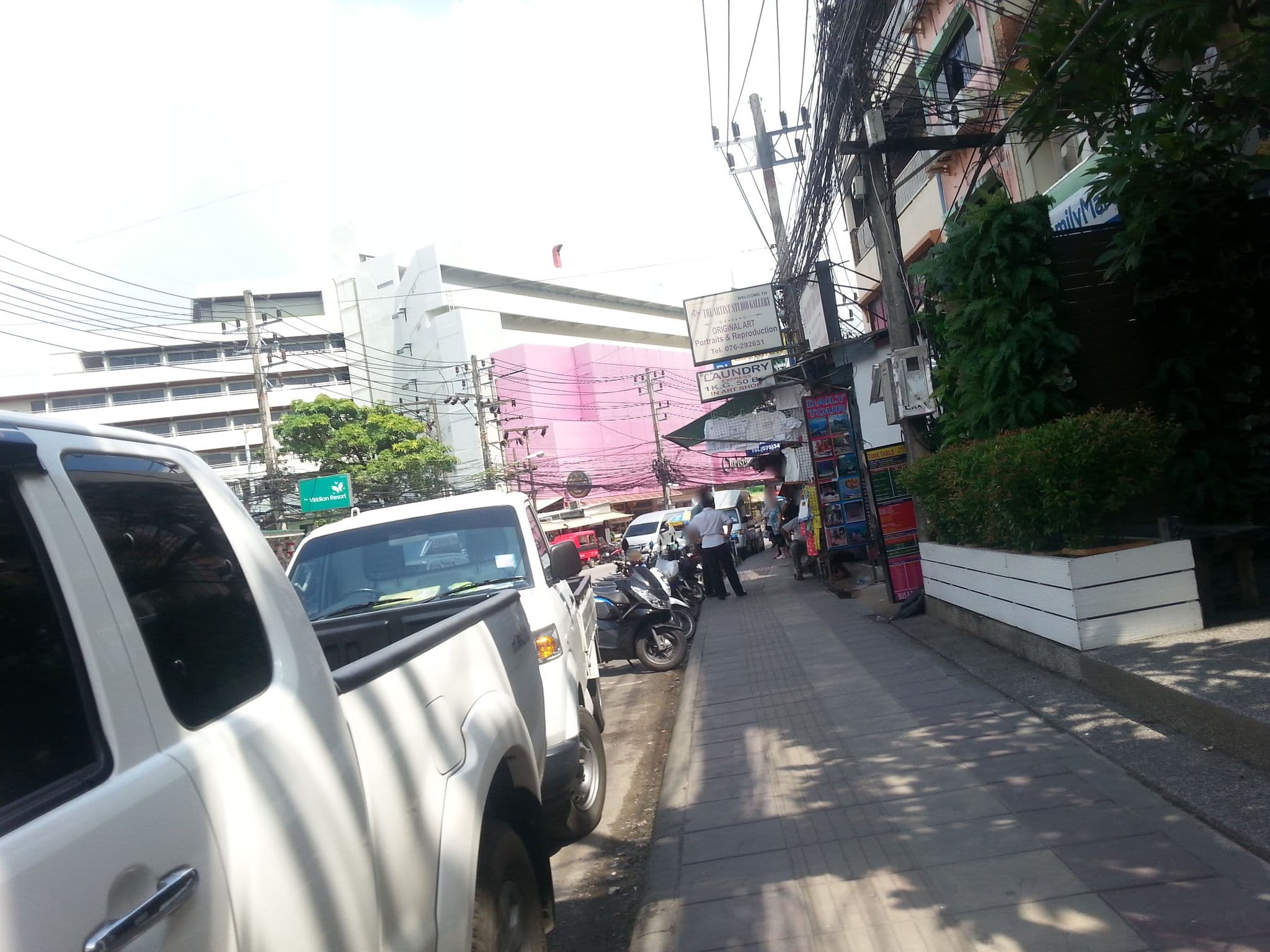 Street view near Patong Social Hotel, Patong Beach, Patong