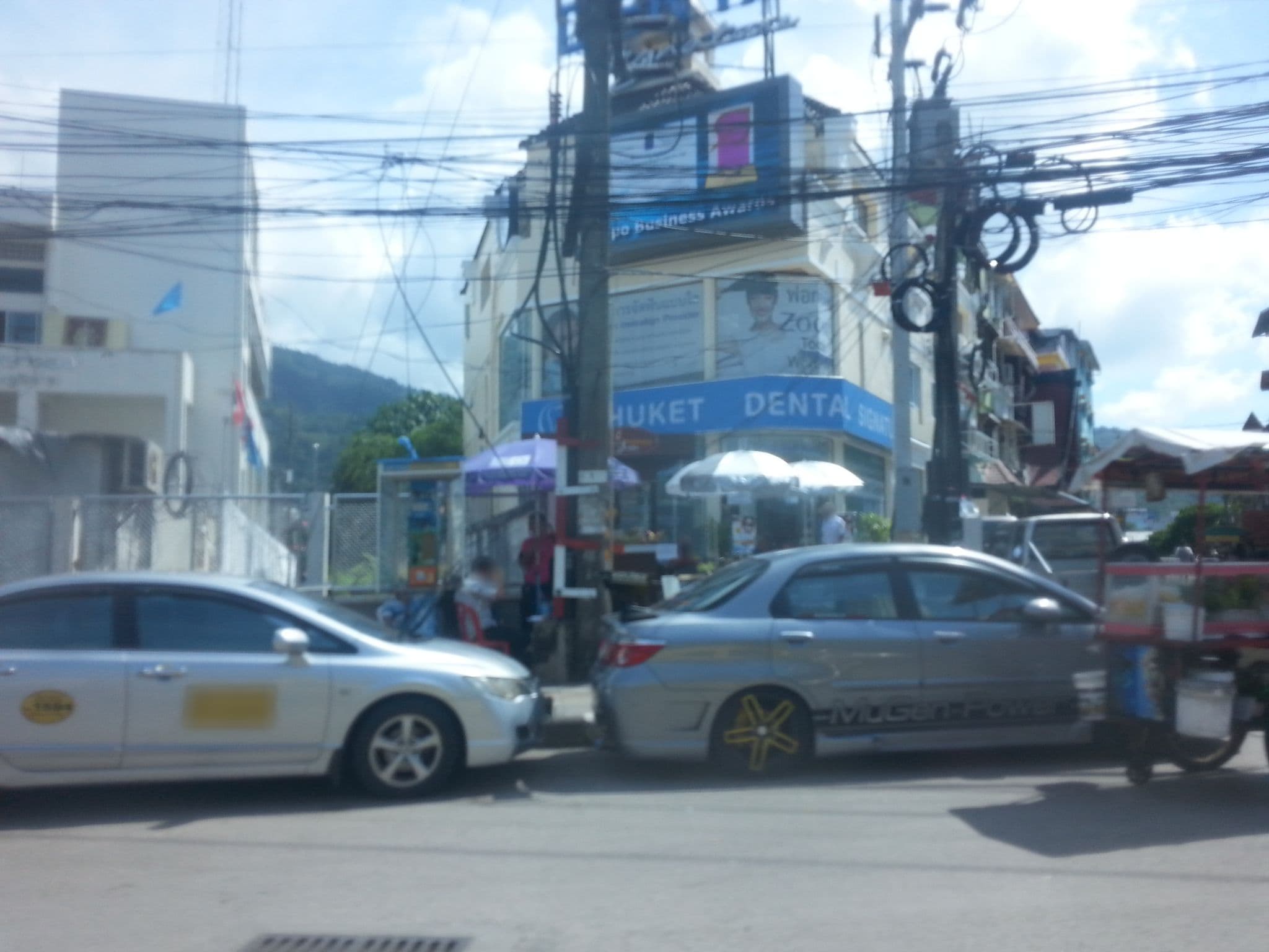 Street view near Burning Flame Hotel, Patong