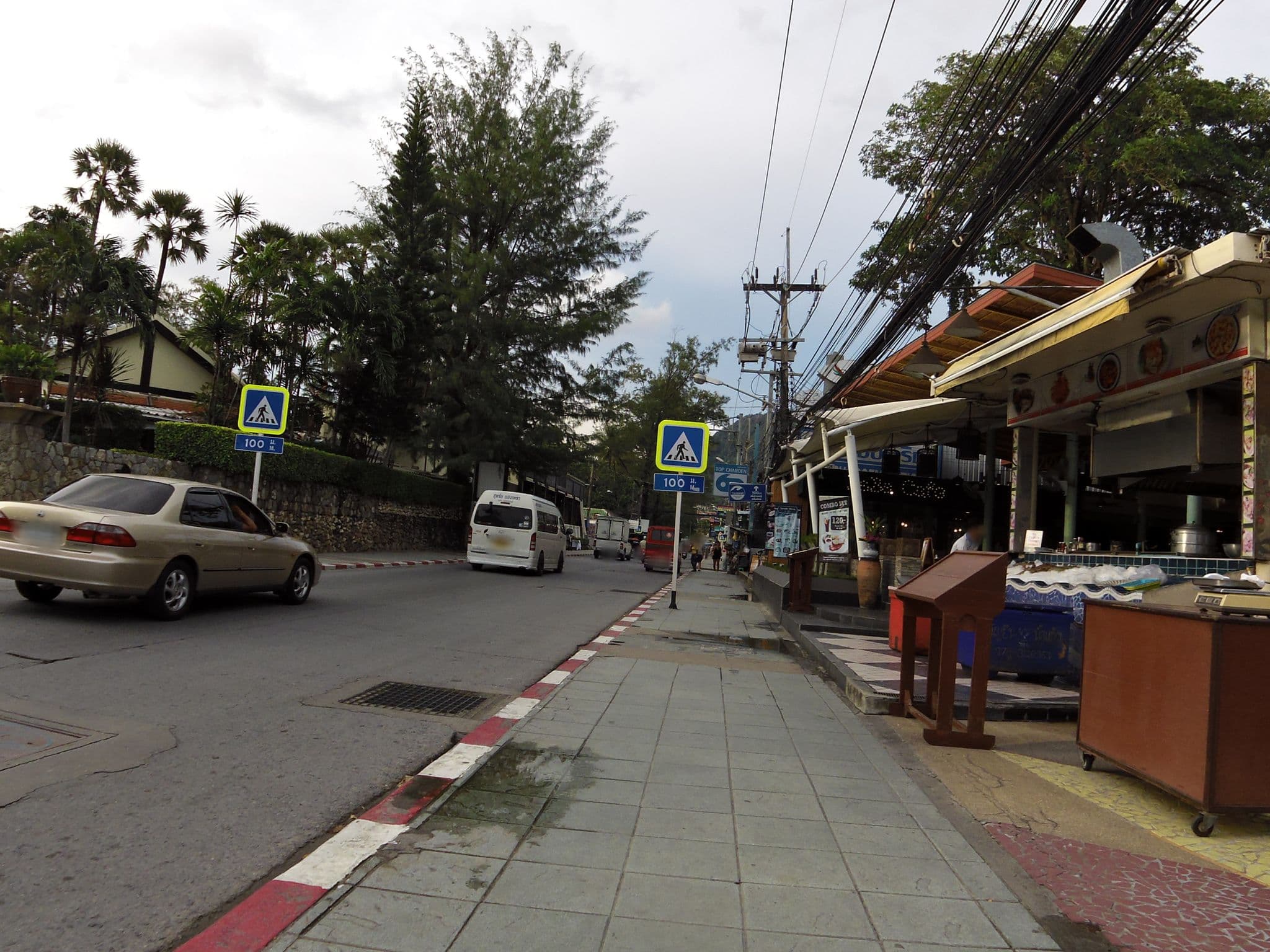 Street view near Araya Boutique Hotel, Patong