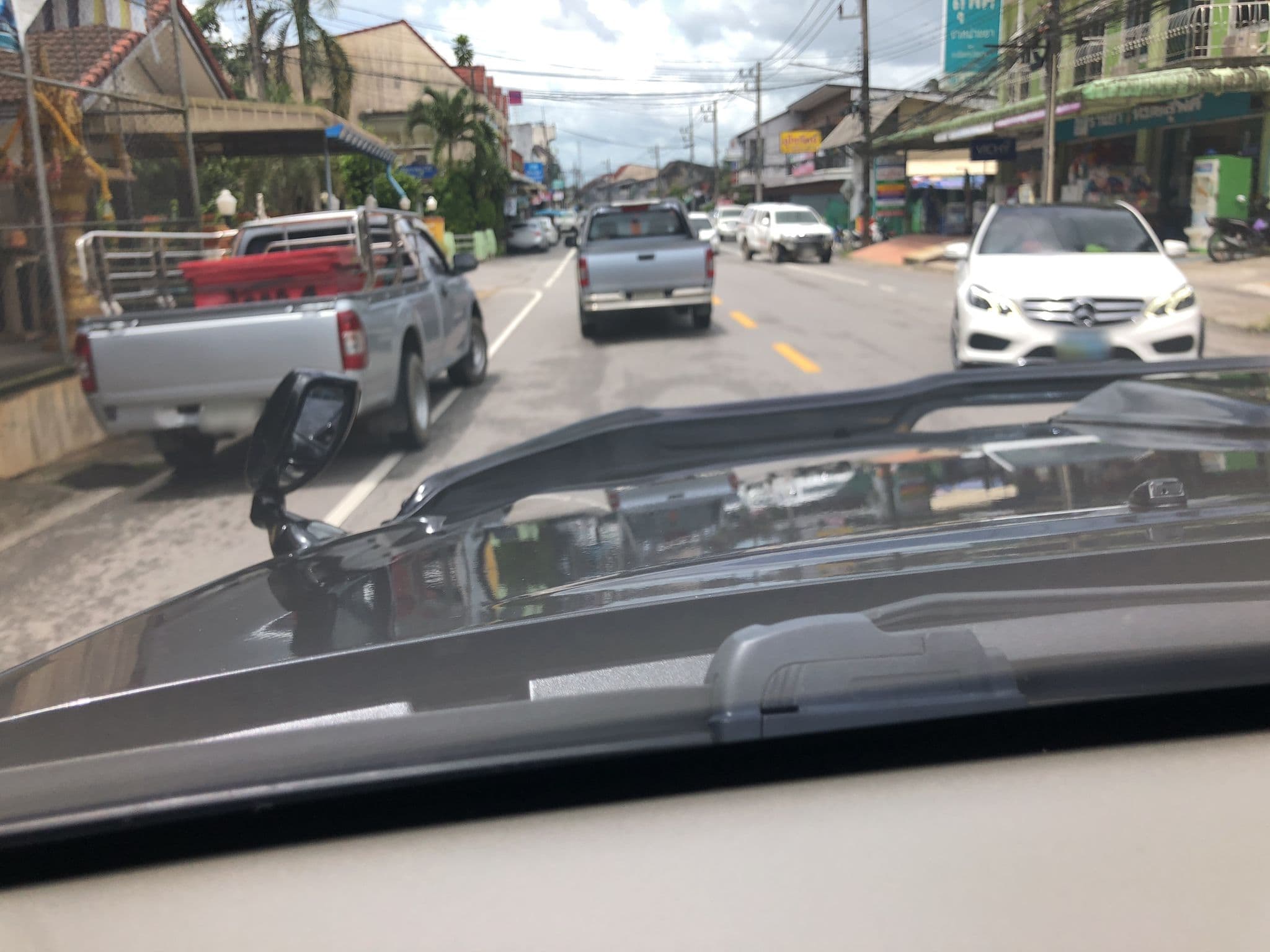 Street view near Bedter Hotel Phang Nga, Phang Nga — © pimpitcha (CC BY-SA · Mapillary)