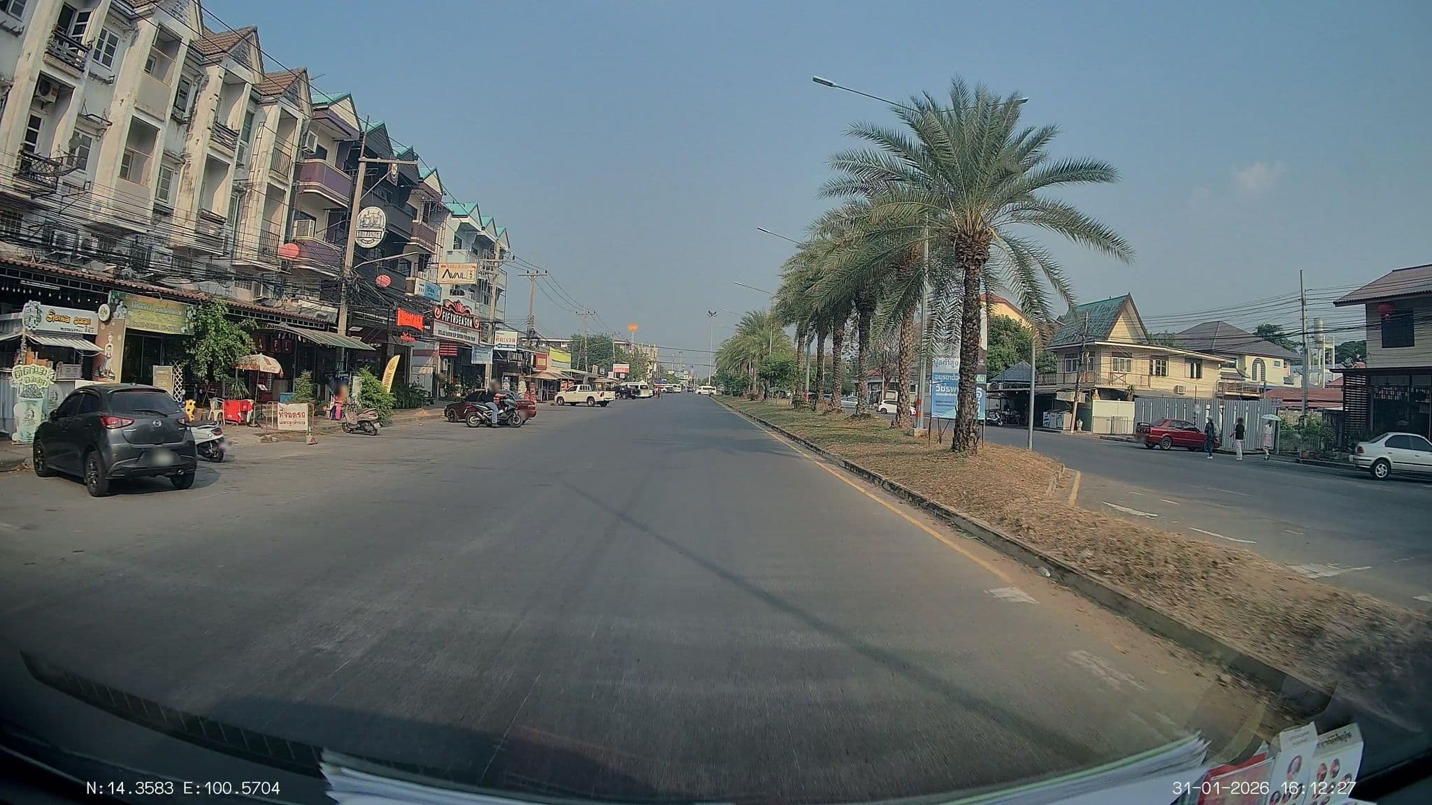Street view near The Avail, Phra Nakhon Si Ayutthaya