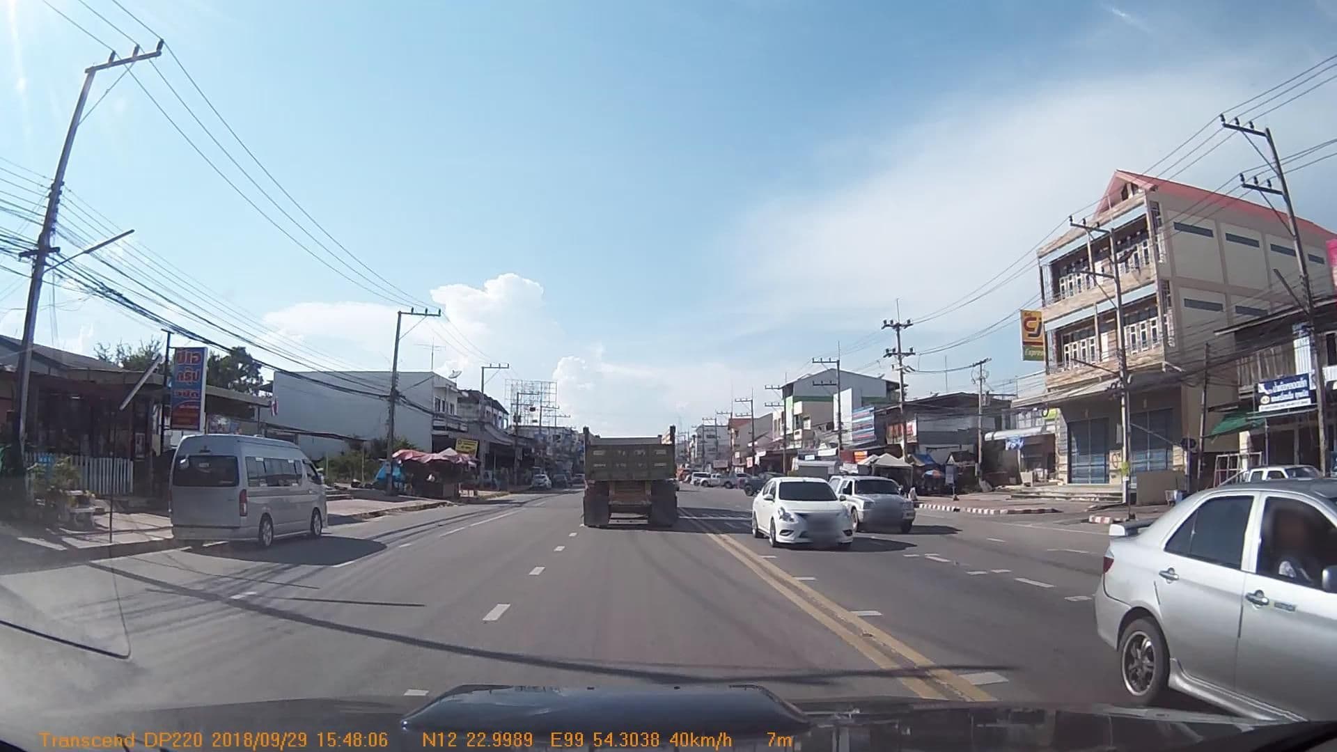 Street view near Ban Phi Chai Restaurant, Pran Buri — © mapcreator (CC BY-SA · Mapillary)