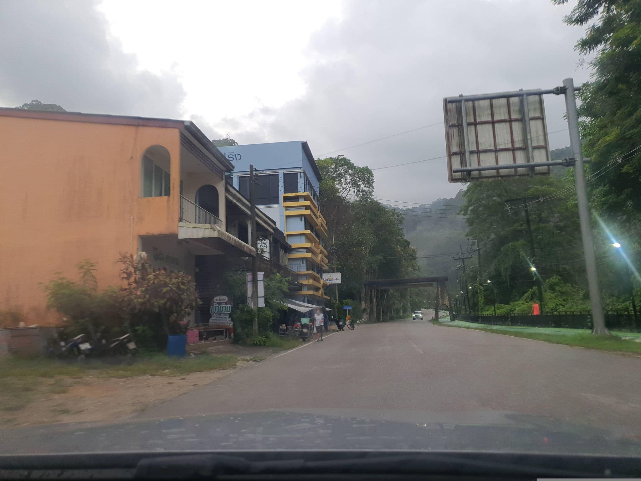 Street view near The Smile Boutique, Ranong