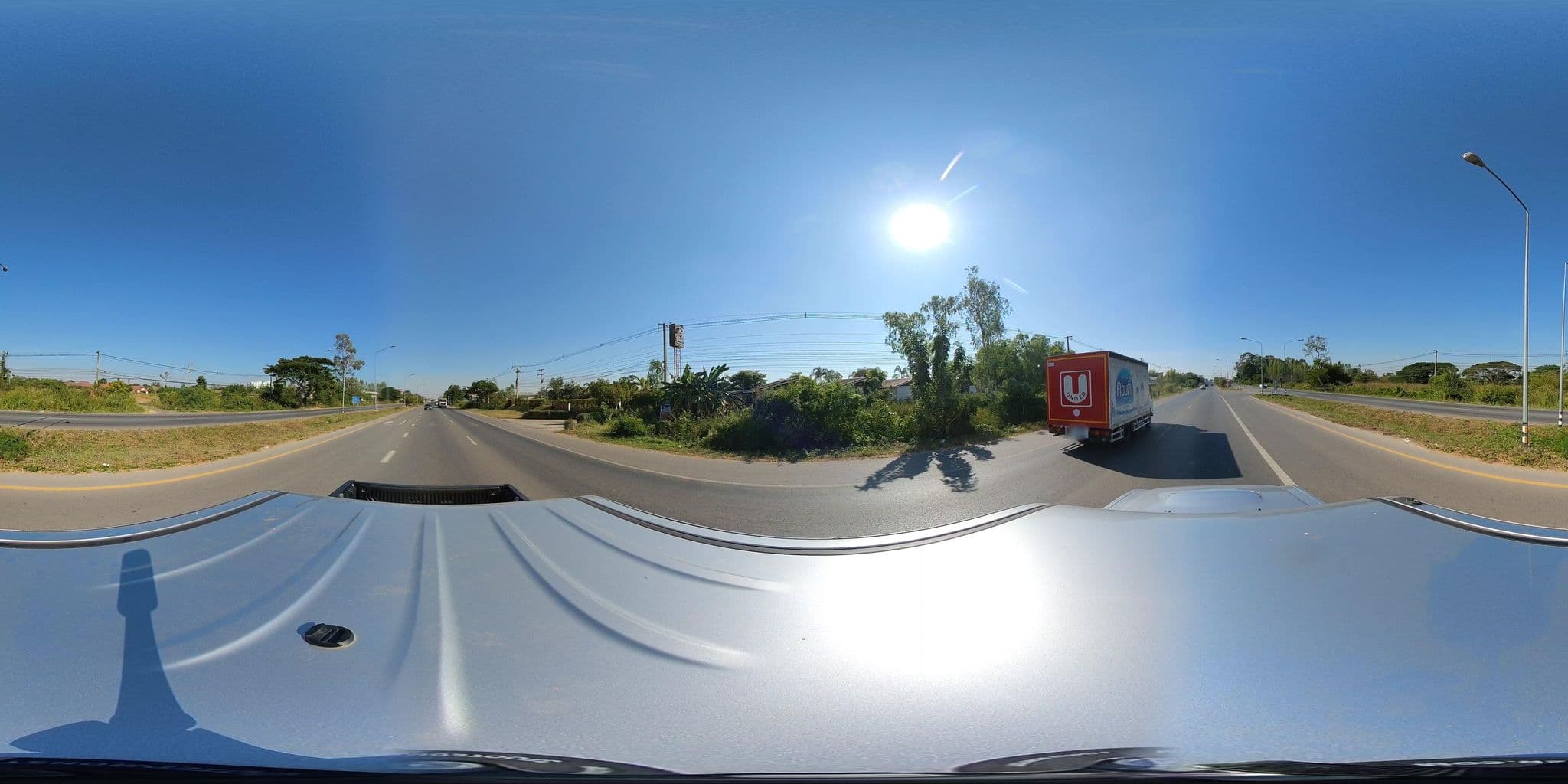 Street view near Ban Kula Hotel, Roi Et, Roi Et — © ThailandCambodia (CC BY-SA · Mapillary)