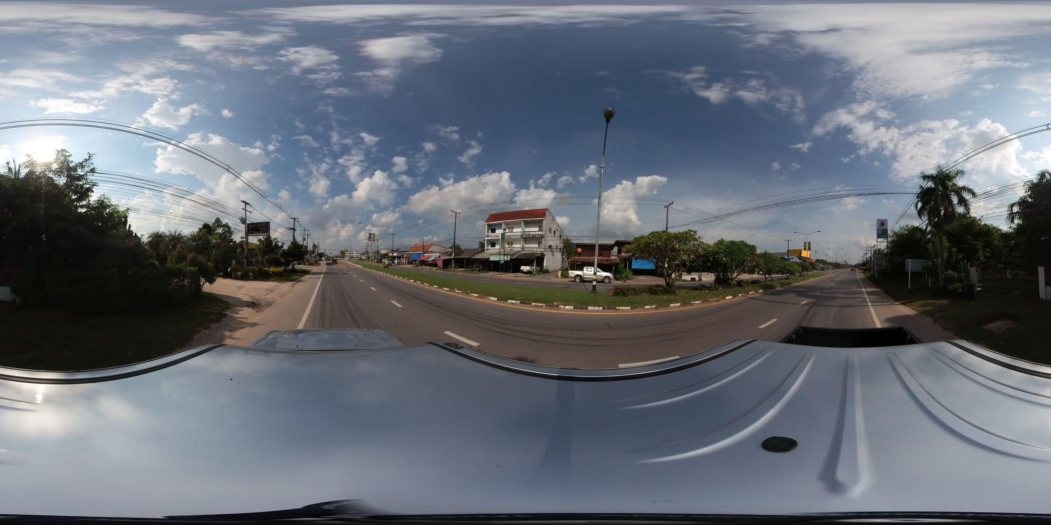 Street view near Coule papa village - คูเล่ ปะป๊า วิลเลจ, Roi Et — © ThailandCambodia (CC BY-SA · Mapillary)