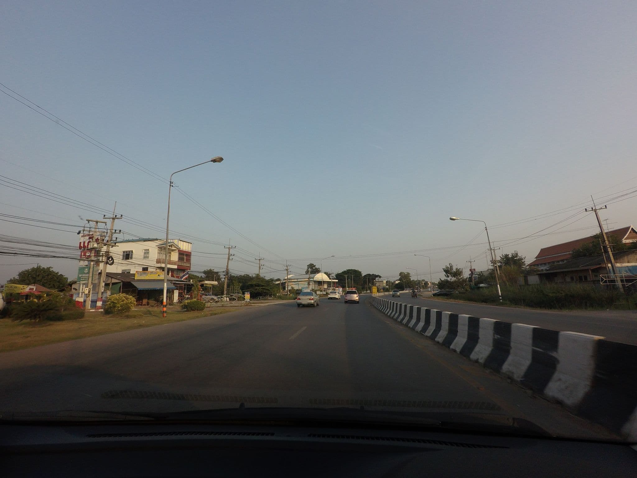 Street view near Thong Hotel Limited Partnership, Sukhothai — © mishari (CC BY-SA · Mapillary)