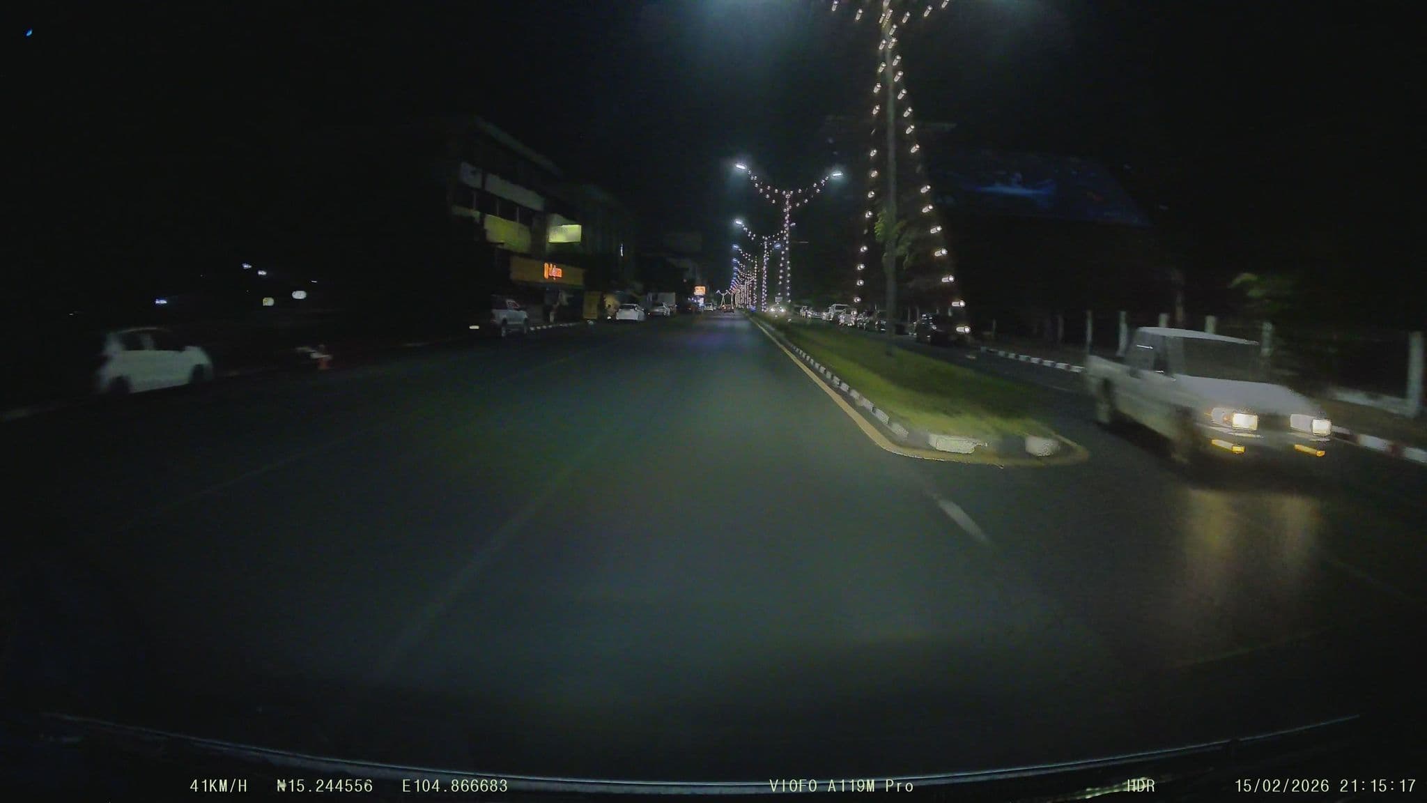 Street view near Sun smile(cafe & homestay), Ubon Ratchathani — © ThailandCambodia (CC BY-SA · Mapillary)