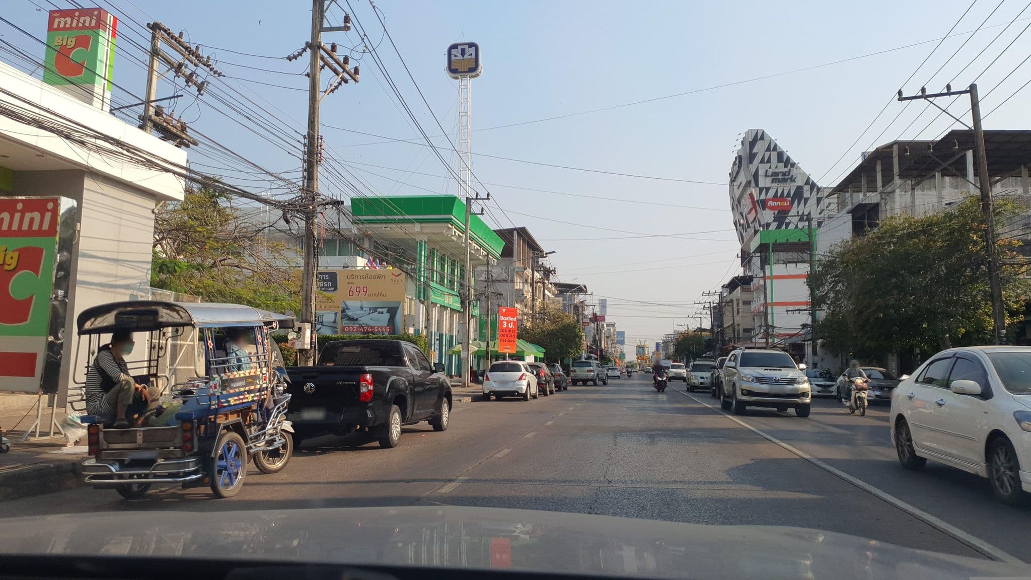 Street view near Veethara Hotel, Udon Thani