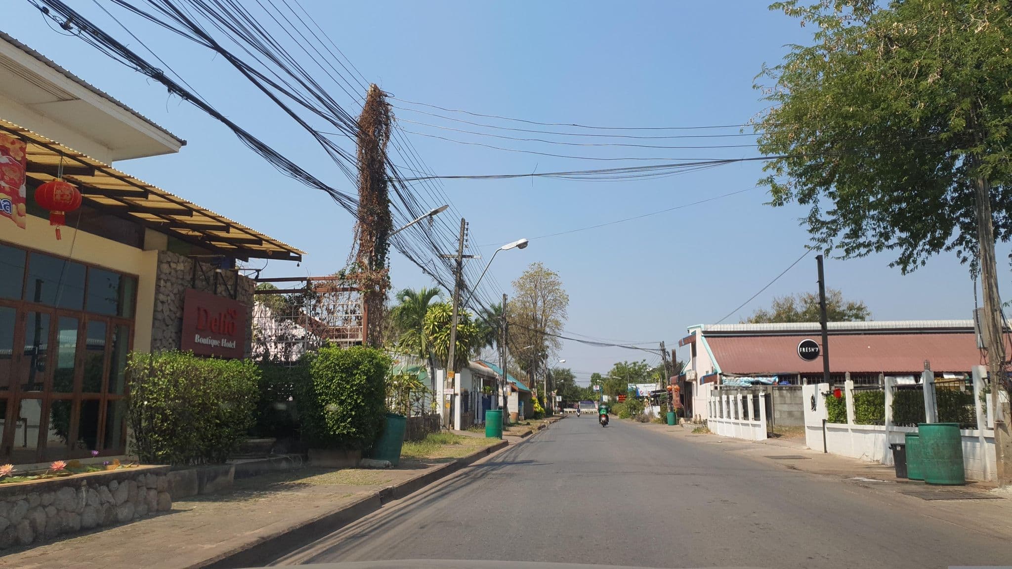 Street view near Delio Boutique Hotel, Udon Thani