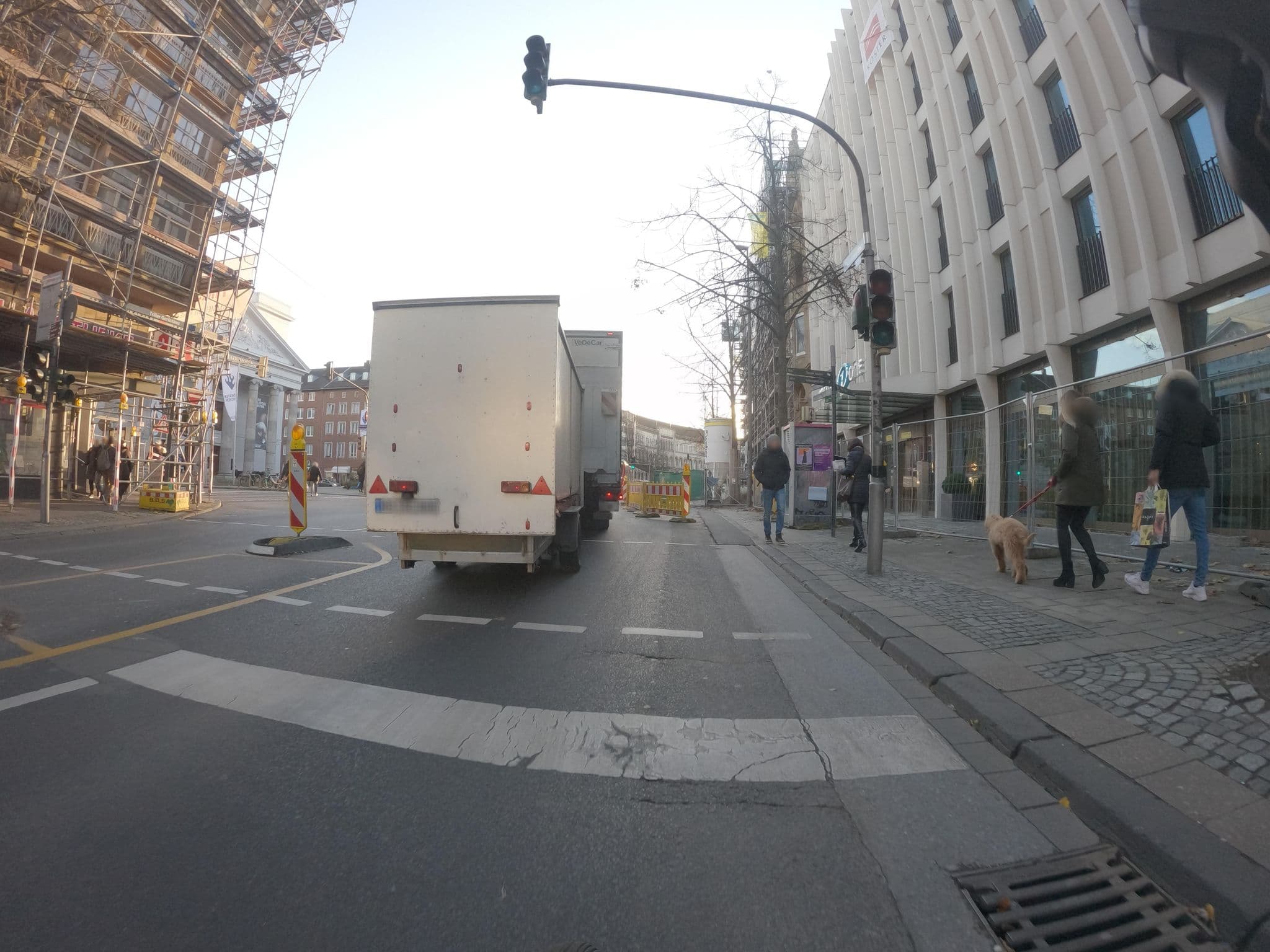 Street view near POHA House Aachen Theaterplatz, Aachen — © FahrradstadtAachen (CC BY-SA · Mapillary)