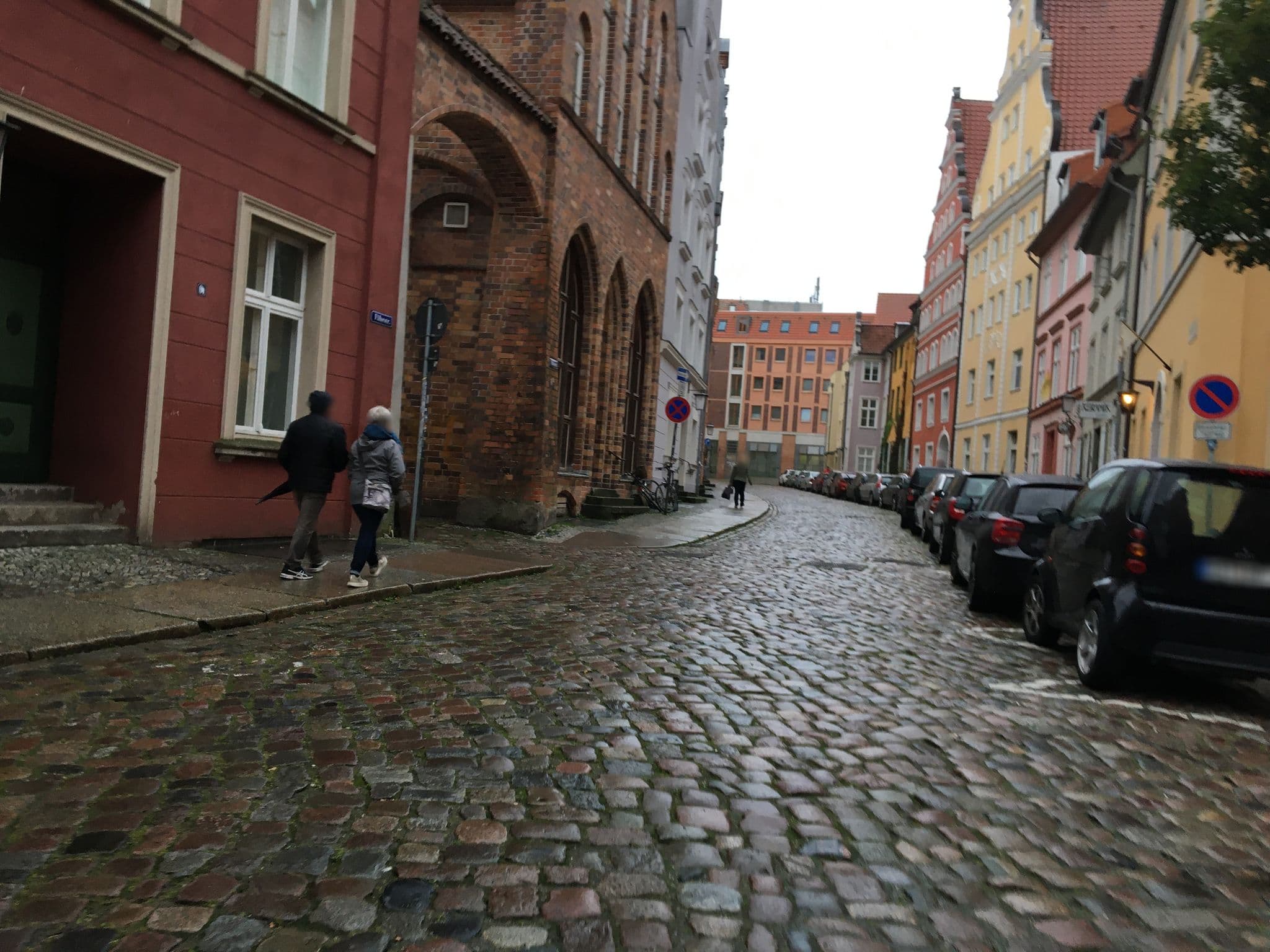 Street view near Romantik Hotel Scheelehof, Stralsund — © jlorenz86 (CC BY-SA · Mapillary)